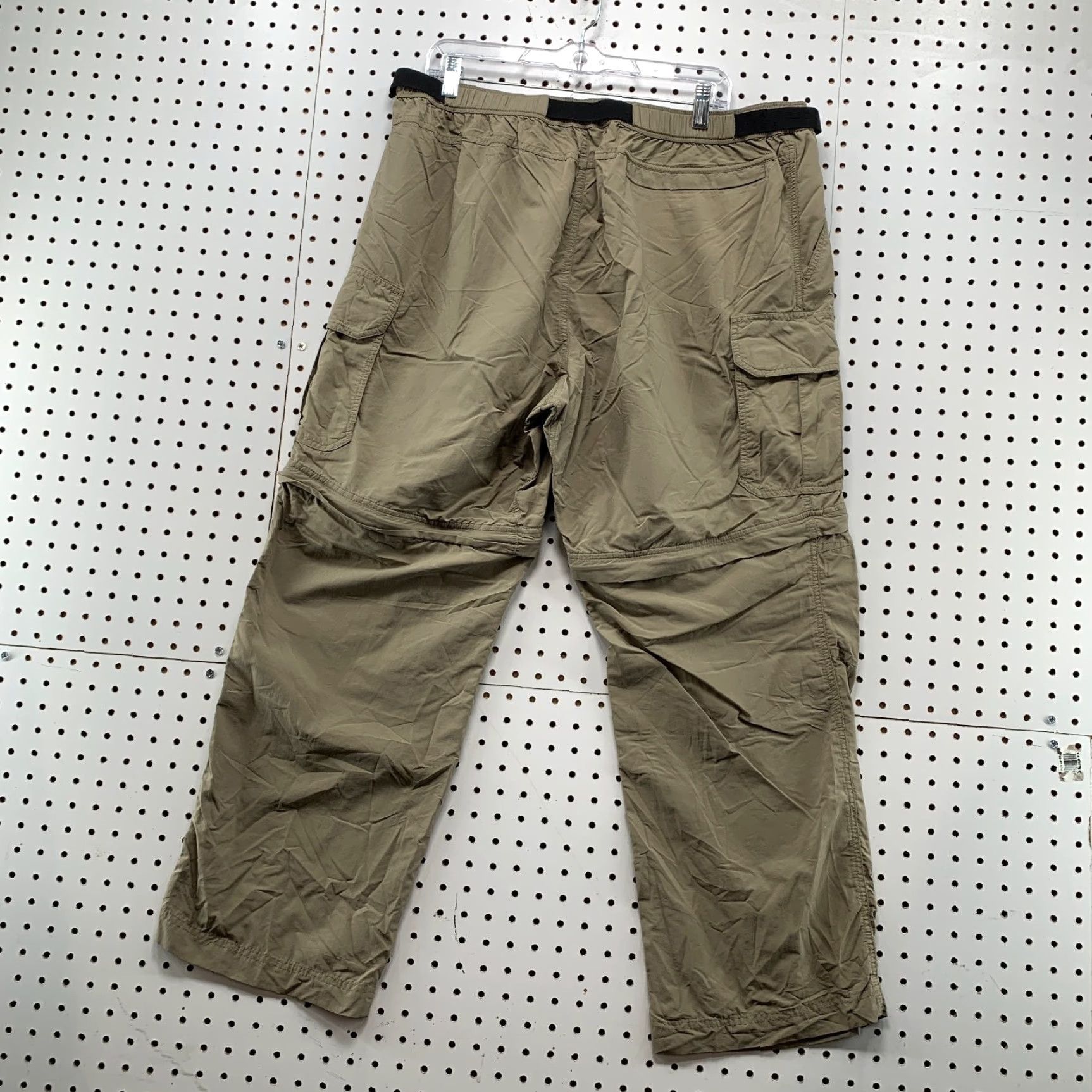 Vintage Gander Mountain Guide Series Mens 2XL Convertible Cargo Pant Tan 36x28.5 Beige Nylon Straight Pocket Cargo Size US 39 - 5 Thumbnail