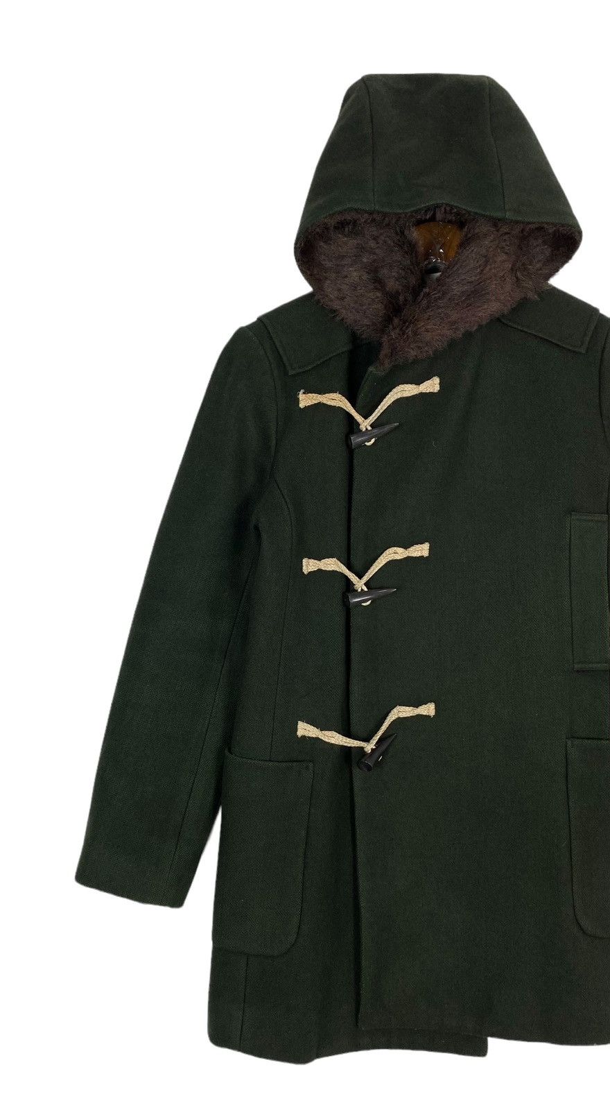 Issey Miyake Sunao Kuwahara Issey Miyake Wool Duffle Coat Made Japan Size US S / EU 44-46 / 1 - 2 Thumbnail