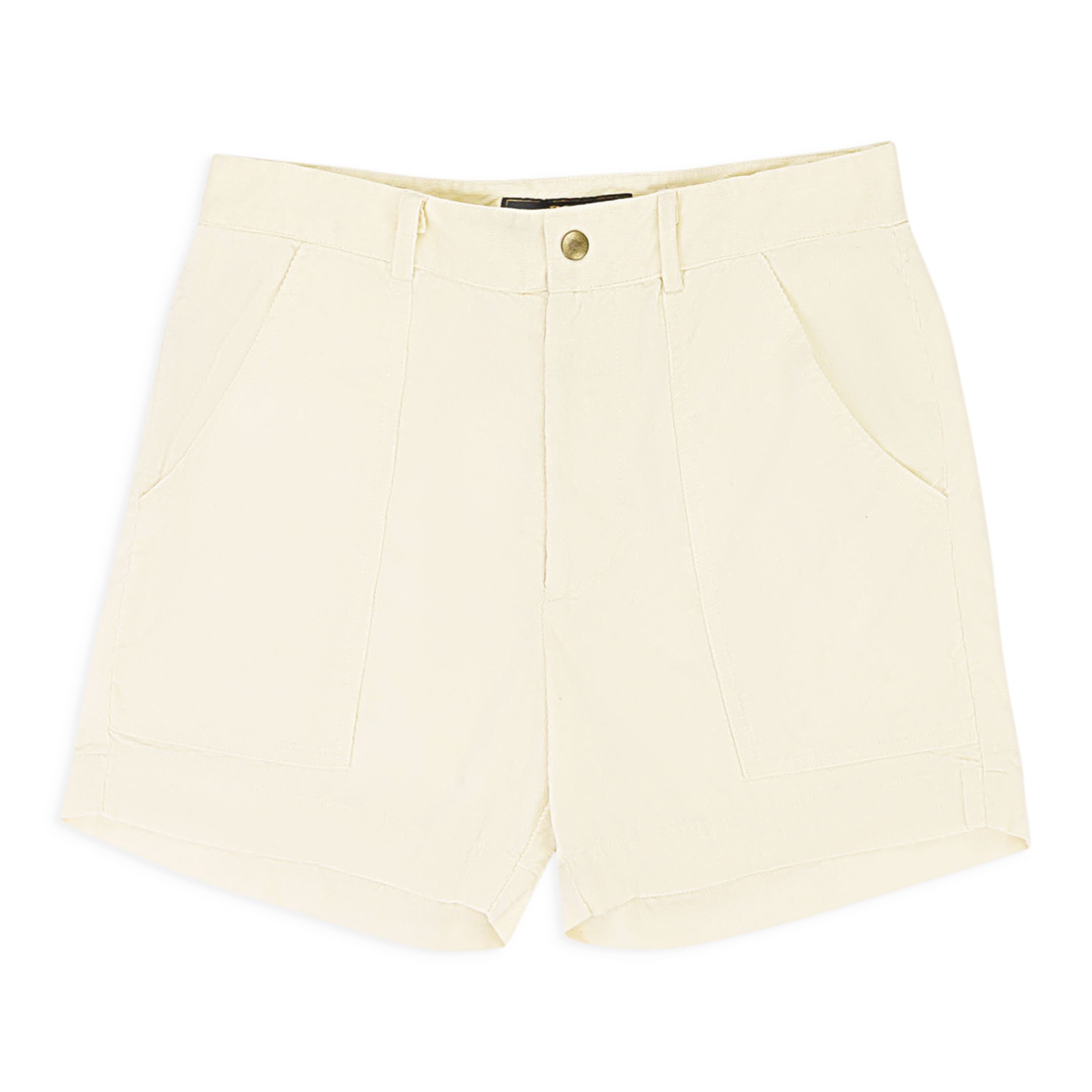 Freemans Sporting Club Cream Corduroy Lightweight Shorts Size 30 Size US 30 / EU 46 - 1 Thumbnail