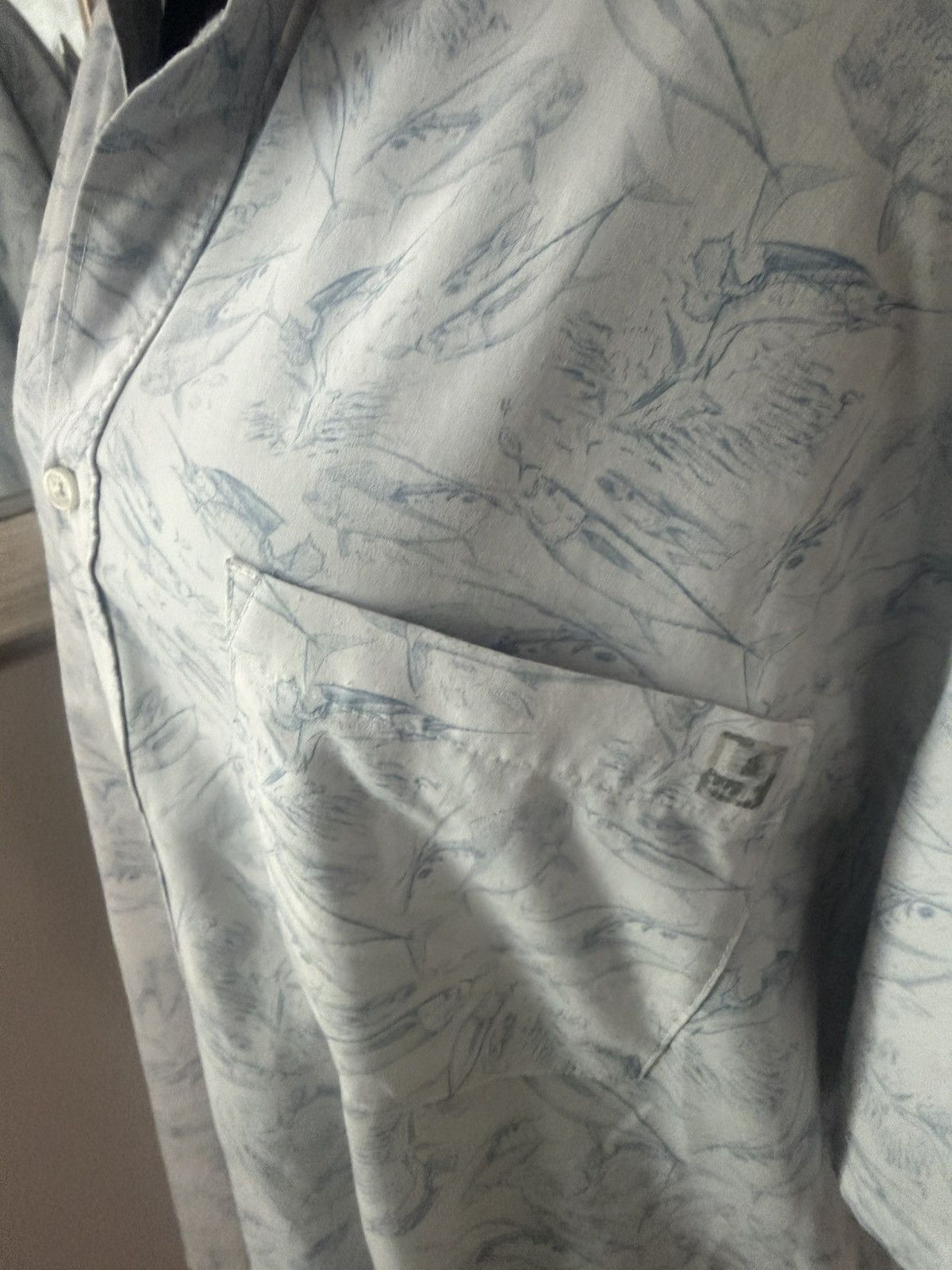 Other Huk Kona Fish Print Costal Nautical button-down XXL Size US XXL / EU 58 / 5 - 4 Thumbnail