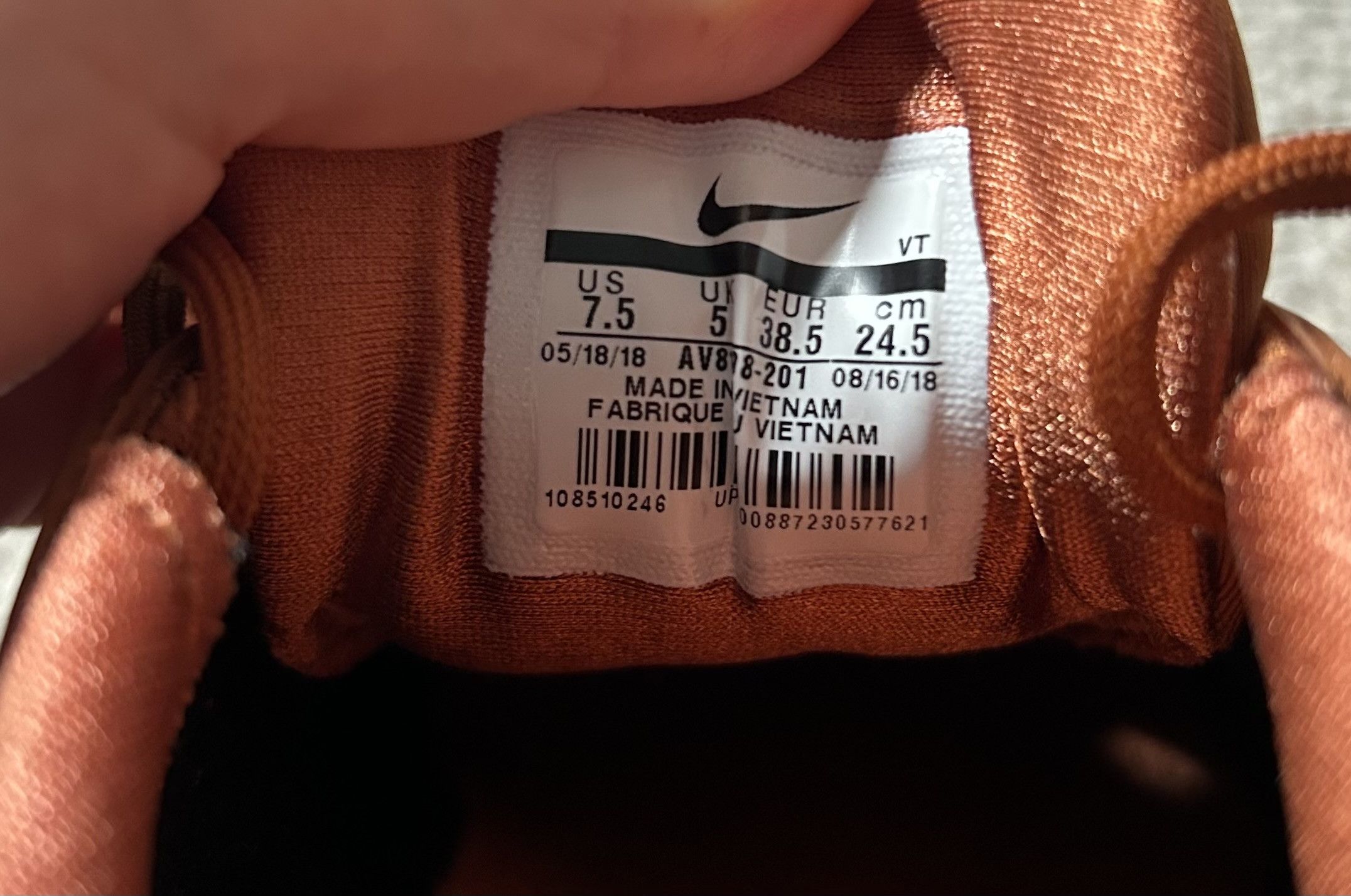 Nike Nike Air Max 97 Metallic Dark Russet (women’s) Size US 7.5 / IT 37.5 - 8 Thumbnail
