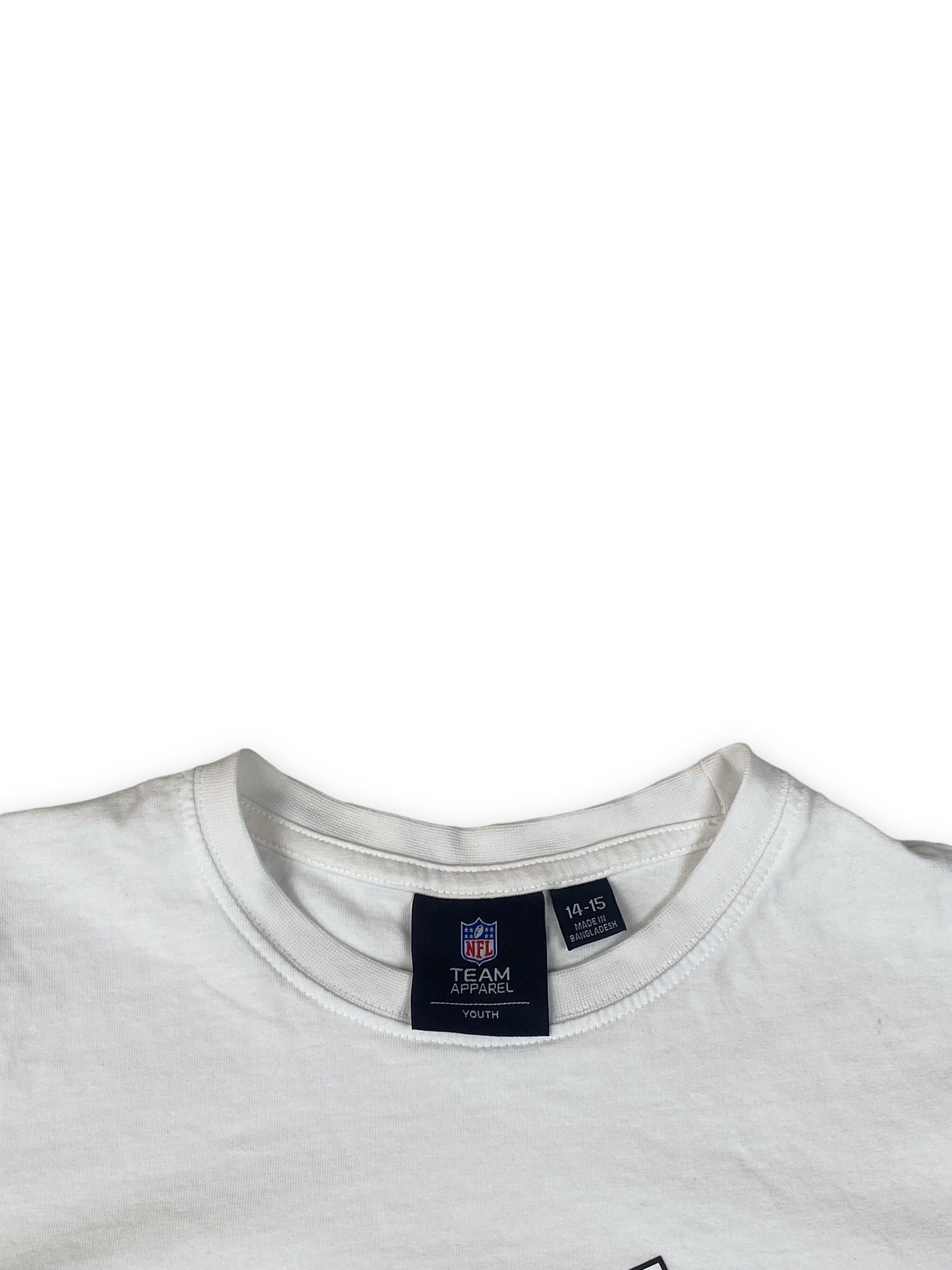 NFL Vintage RAIDERS White Big Logo T-Shirt M675 Size US S / EU 44-46 / 1 - 5 Thumbnail
