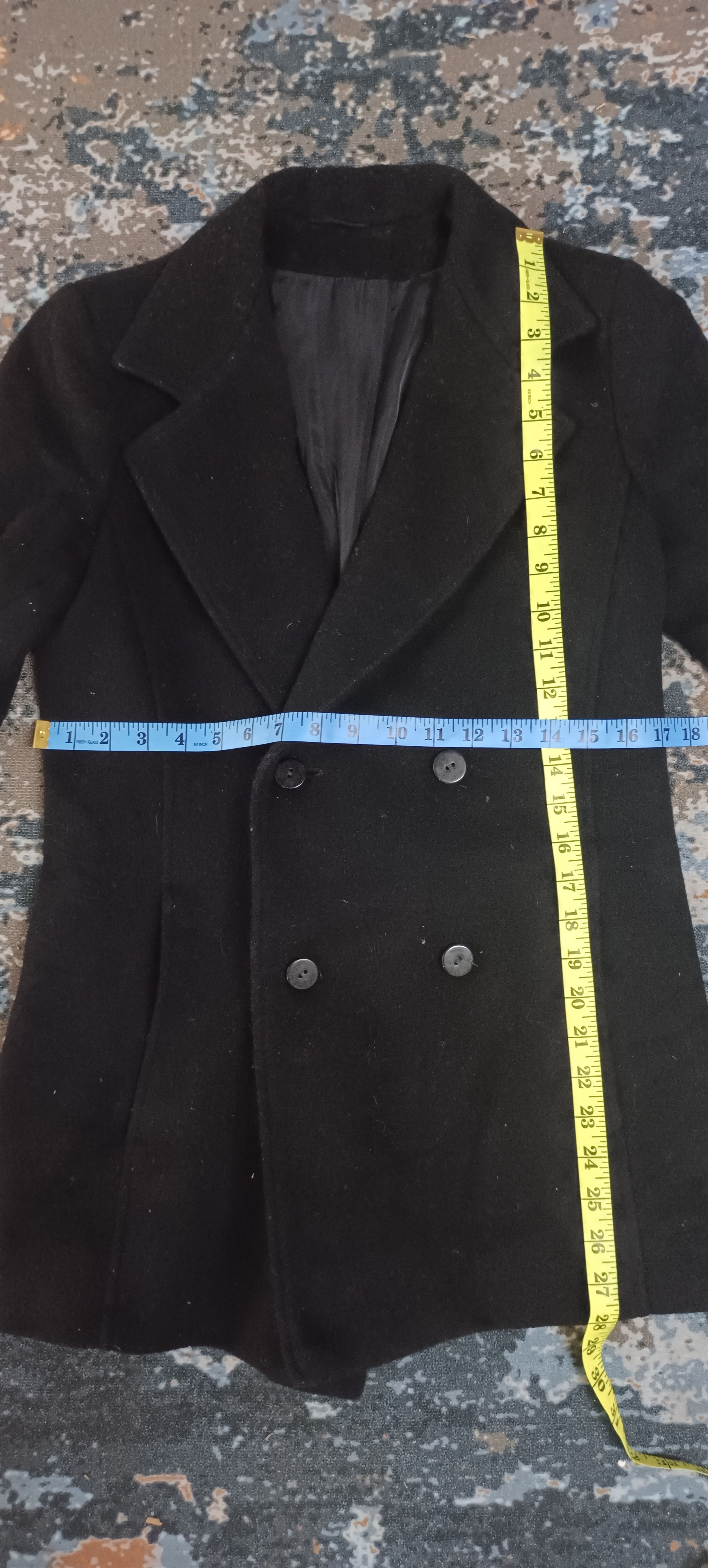 Max Mara × Vintage Vintage 🔥 Max Mara Wool Coat Jacket Size S / US 4 / IT 40 - 6 Thumbnail