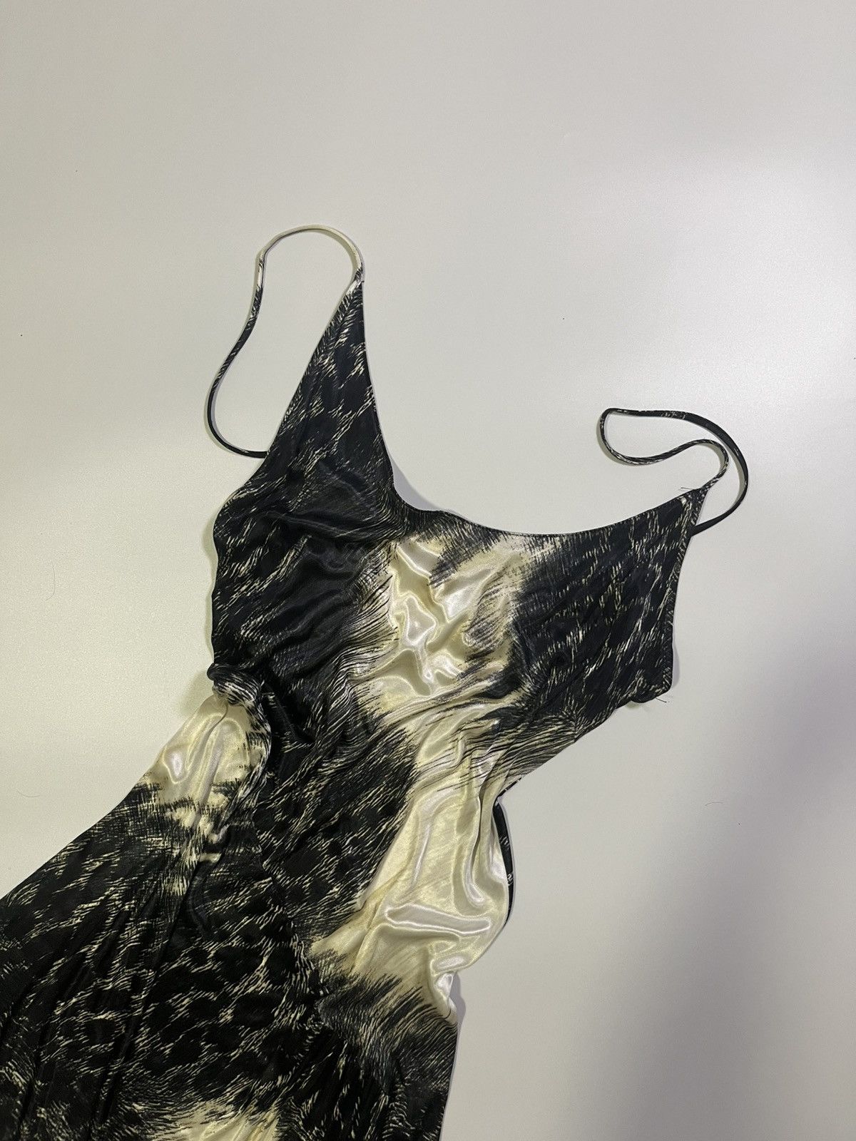 Roberto Cavalli vintage class cavalli animal print mini dress Size L / US 10 / IT 46 - 3 Thumbnail