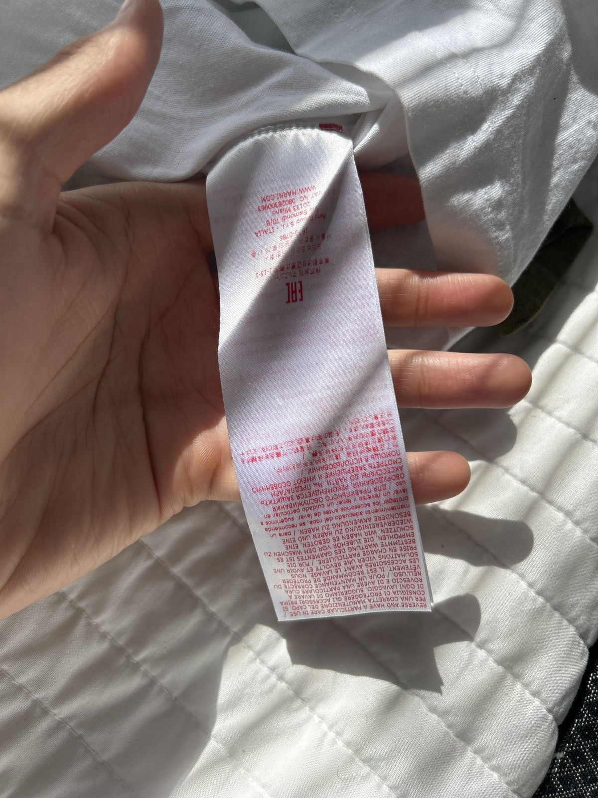 Marni Marni Small Logo T-Shirt Size US S / EU 44-46 / 1 - 6 Thumbnail
