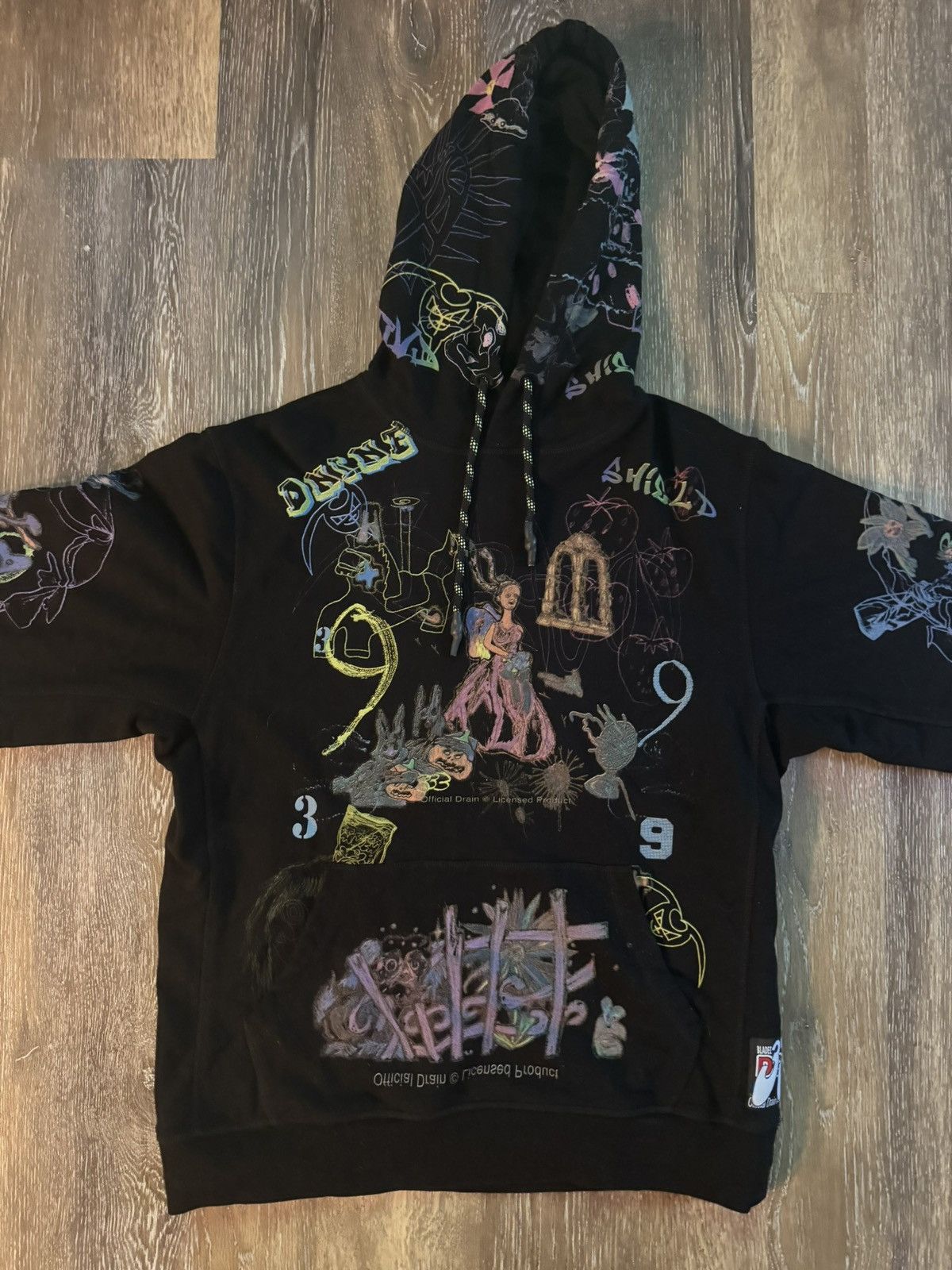 Drain Gang Bladee Claire Barrow Exstasia Hoodie 333 Hoodie Size US XL / EU 56 / 4 - 1 Thumbnail
