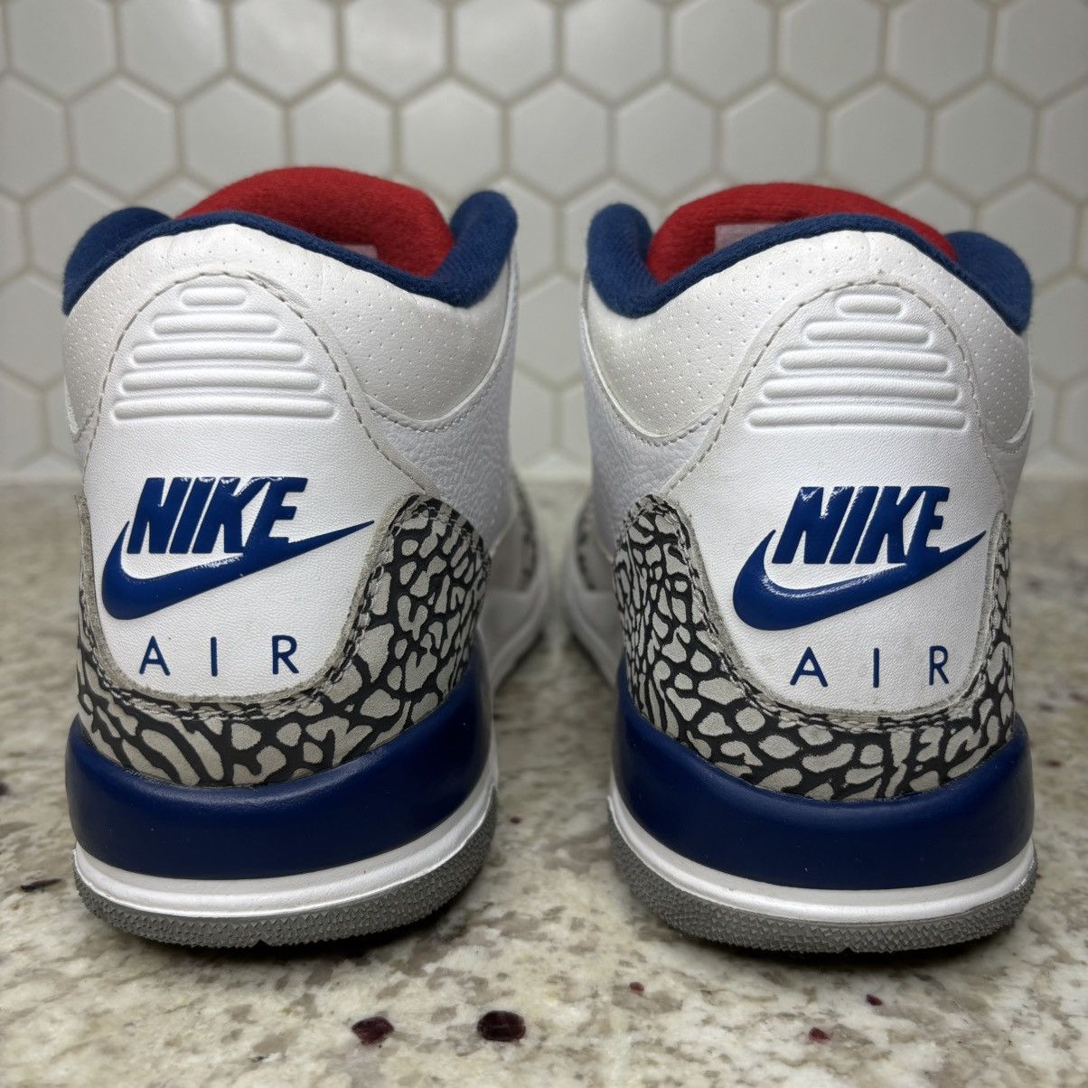 Jordan Brand Size 5.5 - Jordan 3 OG True Blue 2016 lighlty worn no box Size US 5.5 / EU 38 - 8 Thumbnail