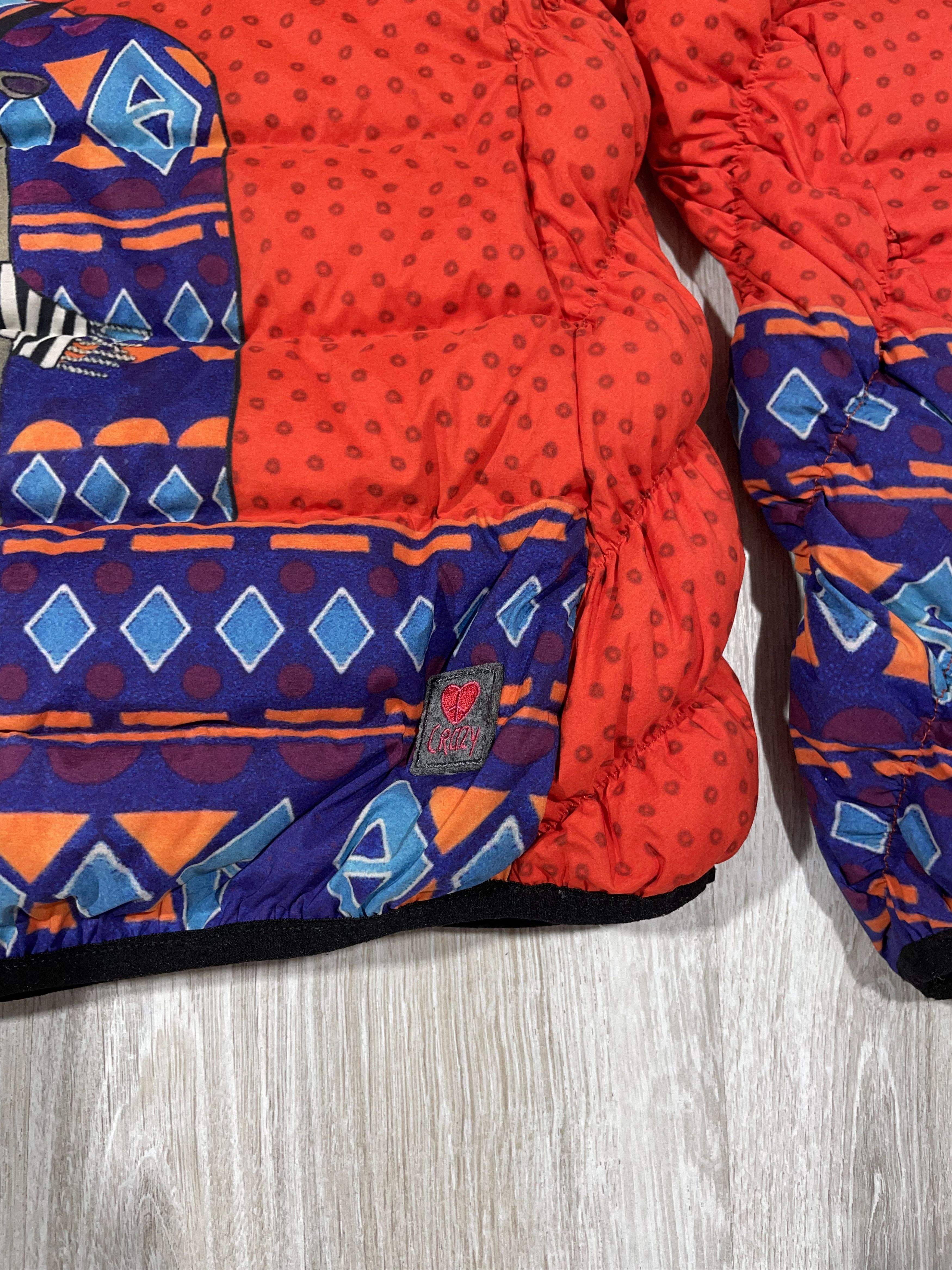 Vintage Valeria Colturi Crazy Idea Down Jacket Ski Mountain Style Size L / US 10 / IT 46 - 10 Thumbnail