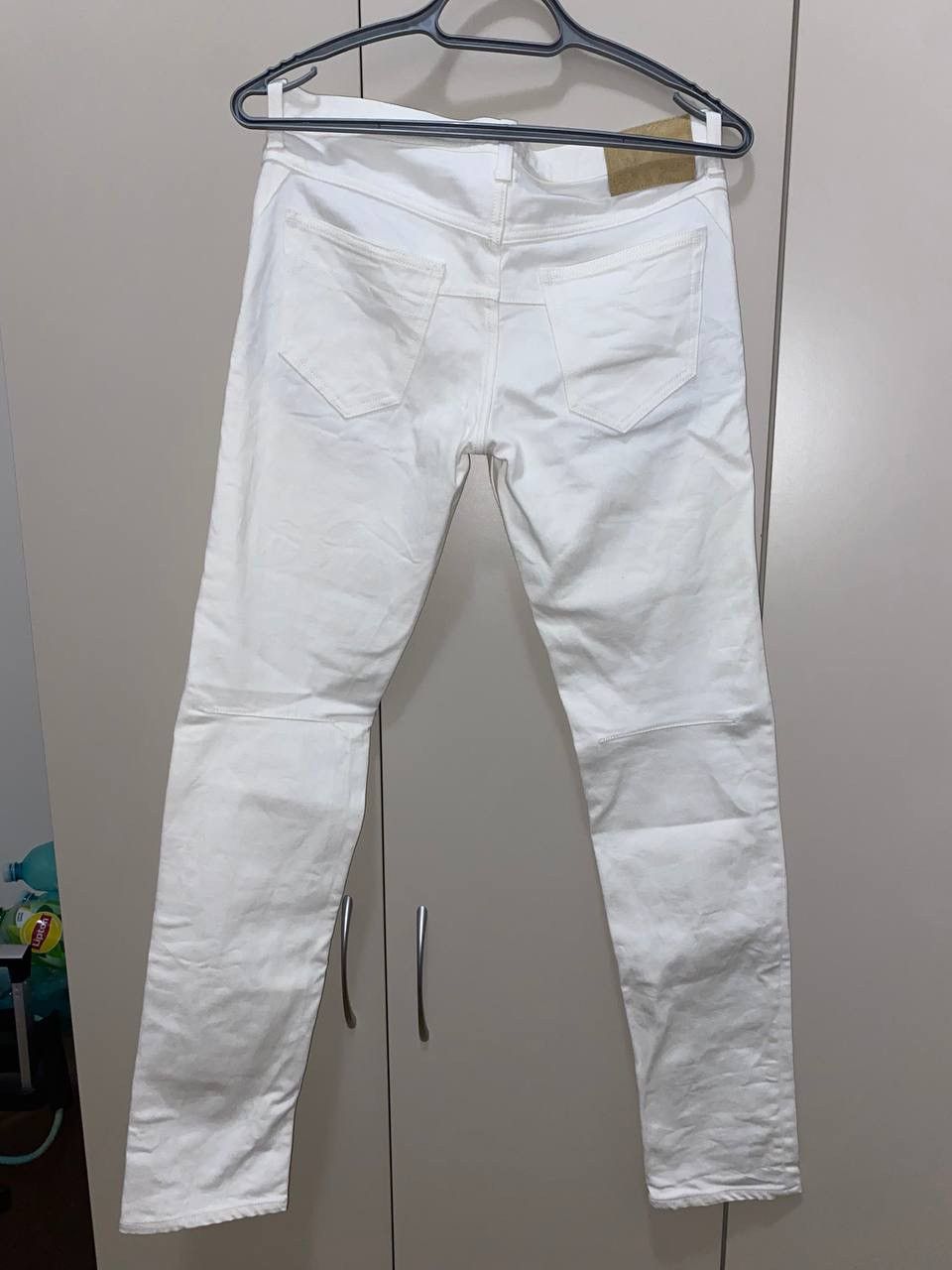 Number (N)ine × Playboy Number Nine x Playboy SS15 White Denim Jeans Very Rare Size US 32 / EU 48 - 2 Thumbnail