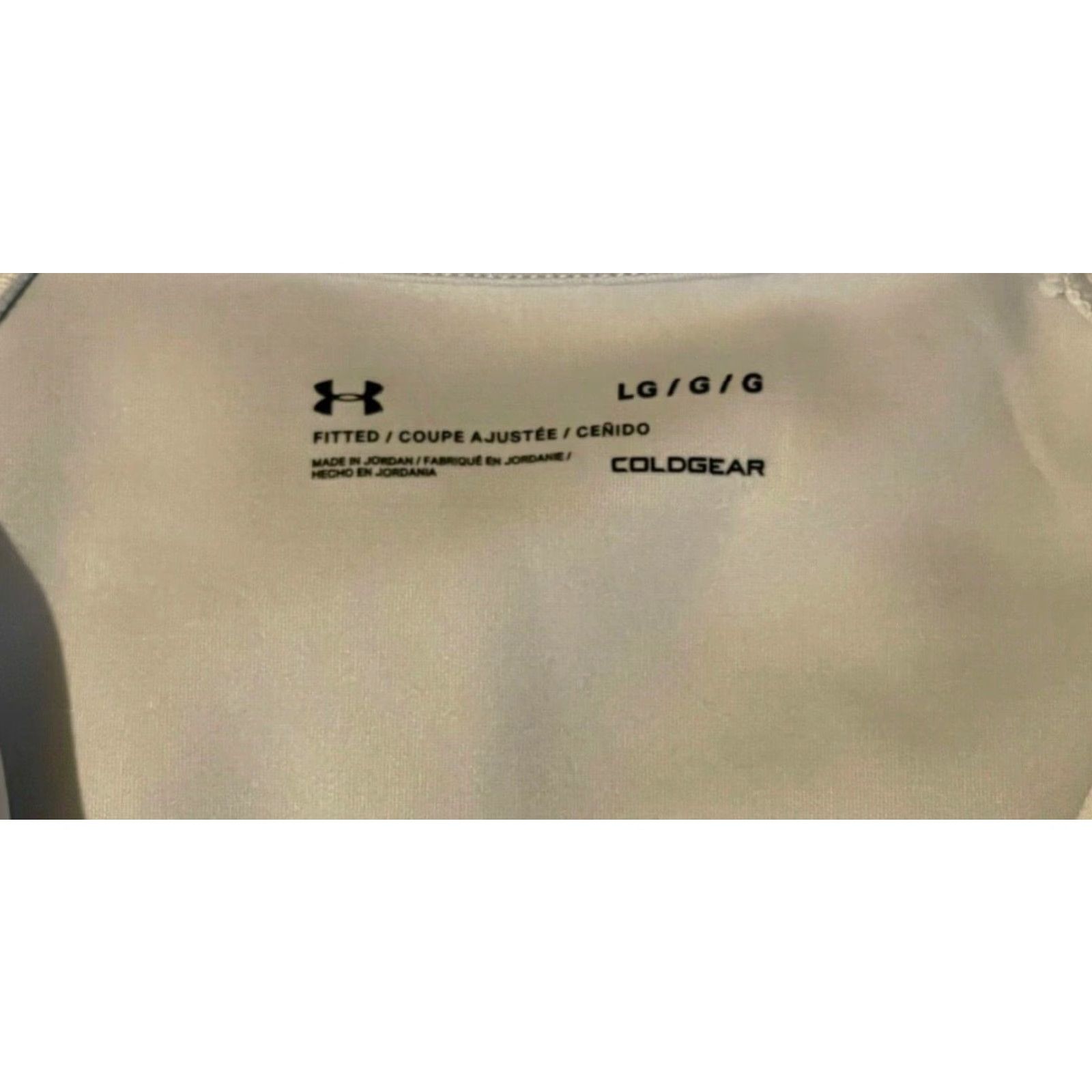 Under Armour Under Armour Women’s Pullover L Light Gray fitted cold Gear coupe Size L / US 10 / IT 46 - 3 Thumbnail