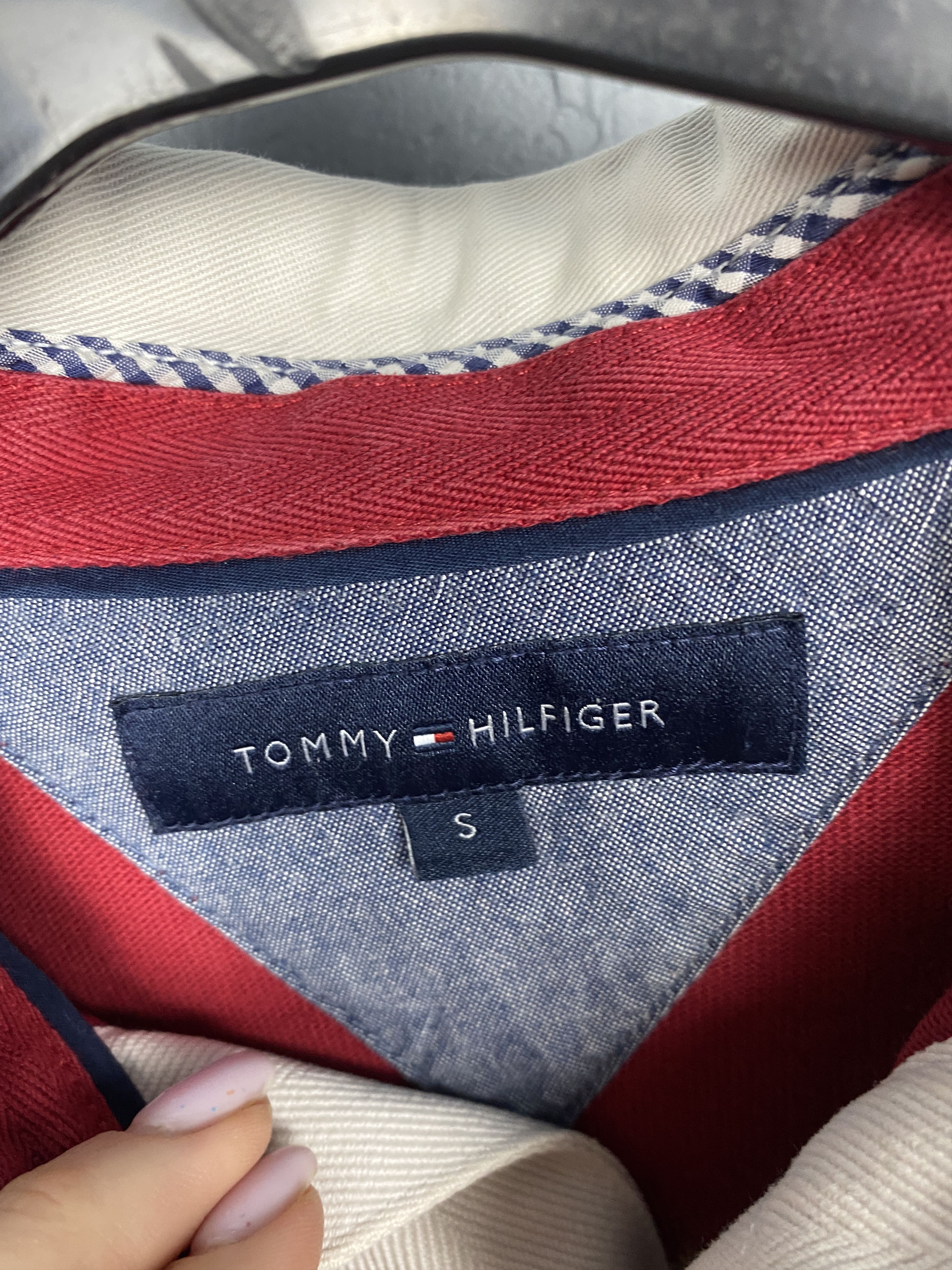 Tommy Hilfiger × Vintage Tommy Hilfiger Vintage Rugby Polo Shirt Y2K Size US S / EU 44-46 / 1 - 8 Thumbnail