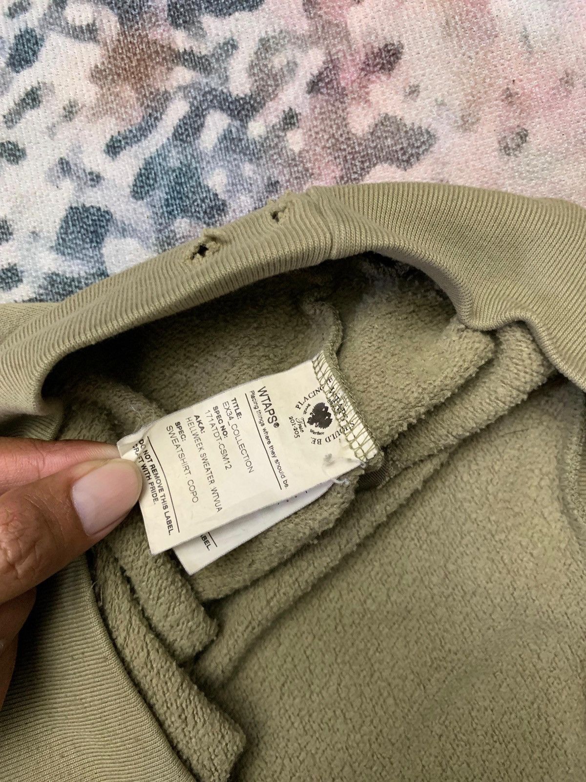 Wtaps RARE!! Only one 00s Wtaps Rework Crewneck Size US L / EU 52-54 / 3 - 4 Thumbnail