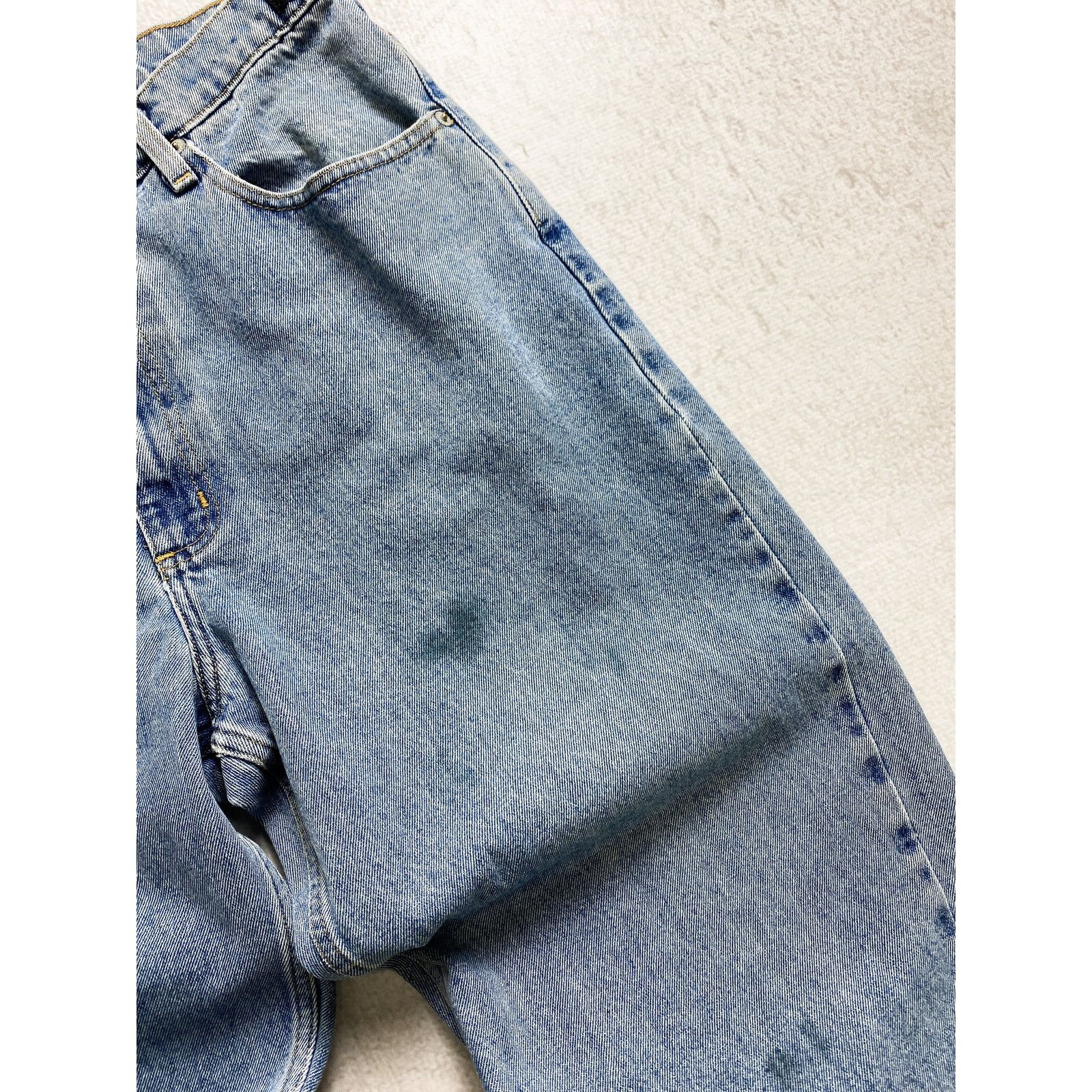 Polo Ralph Lauren Vintage 90s Polo Ralph Lauren Wide Leg Jeans - Women's 34x31 Size 31" - 3 Thumbnail