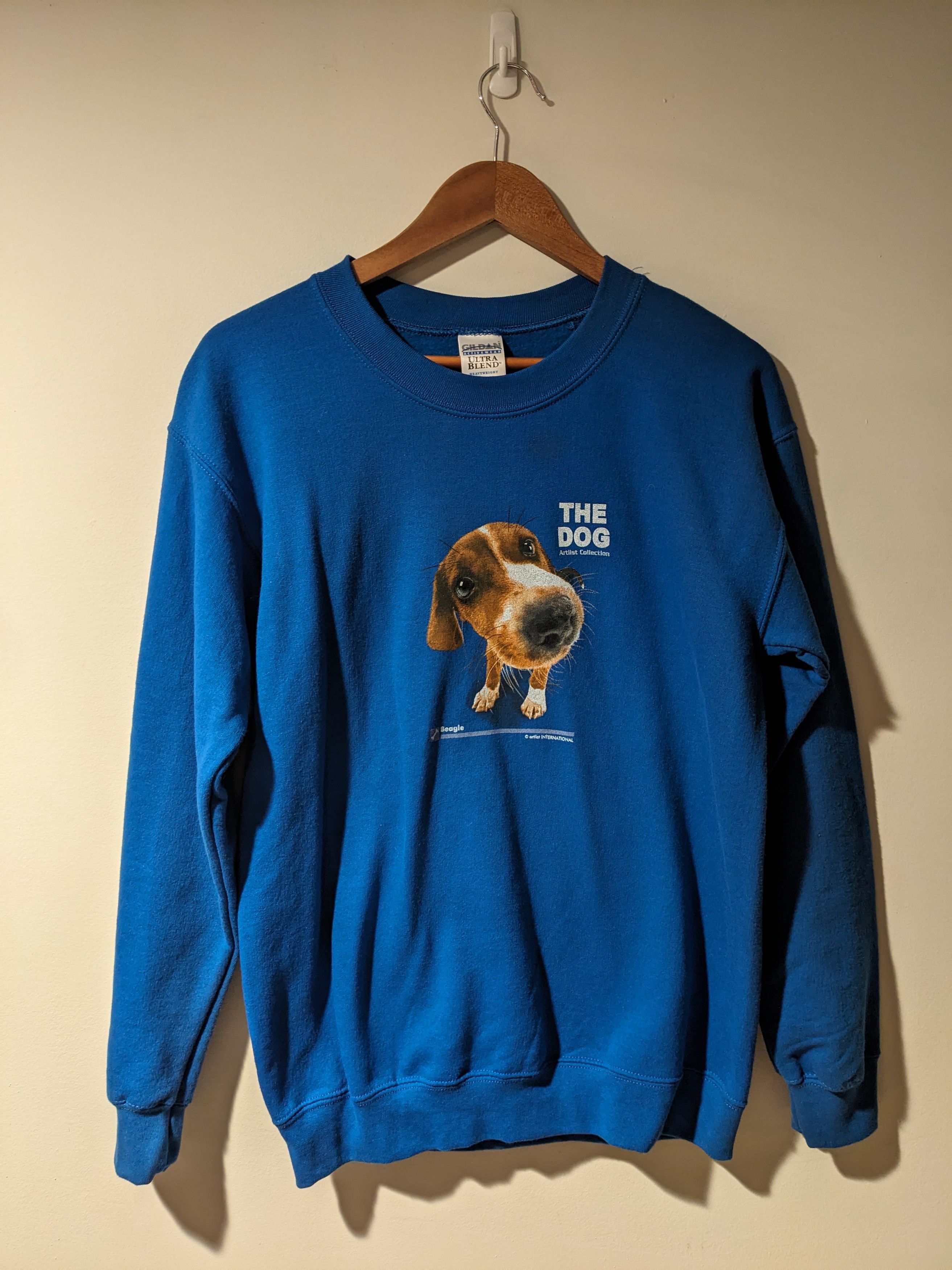 Vintage Vintage Y2K The Dog Artist Collection Beagle Dog Sweatshirt Size US S / EU 44-46 / 1 - 1 Thumbnail
