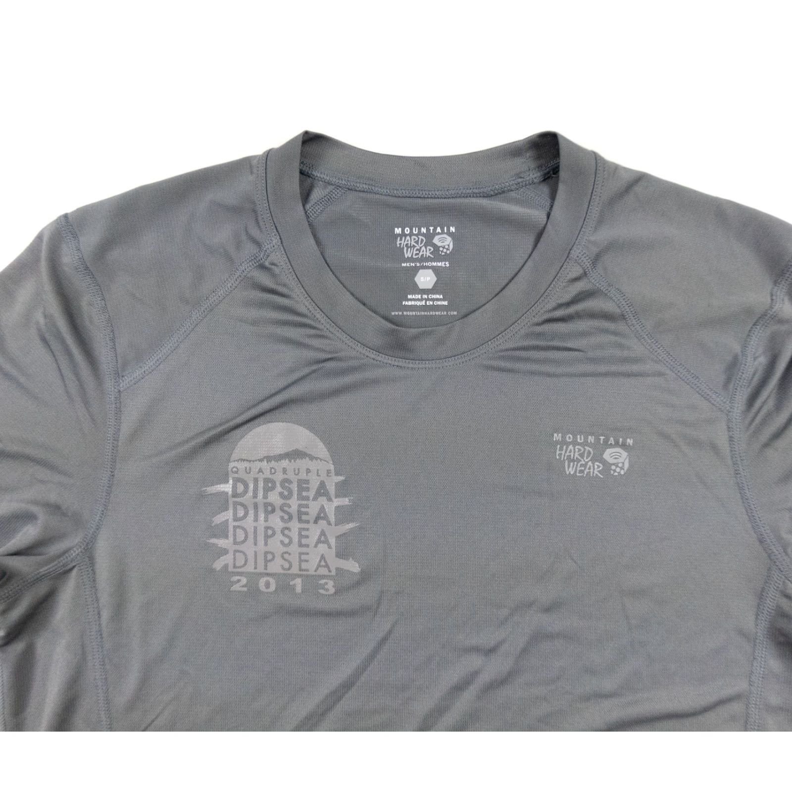 Mountain Hardwear Mountain Hardwear Shirt Men’s Small Gray Short Sleeve Dipsea 2013 Activewear Logo Printed Crew Neck T-Shirt Size US S / EU 44-46 / 1 - 2 Thumbnail