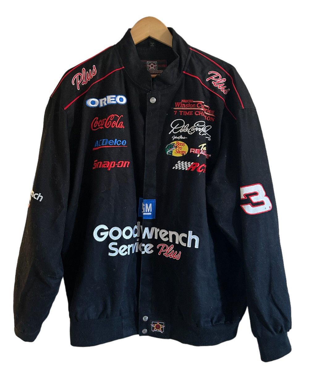 image of Jeff Hamilton Racing Jacket in Black, Men's (Size 2XL)