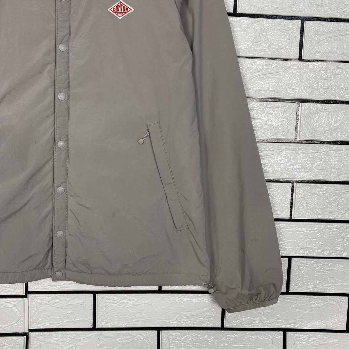 Japanese Brand Vintage Snap Button Bomber Jacket Danton Size US M / EU 48-50 / 2 - 6 Thumbnail