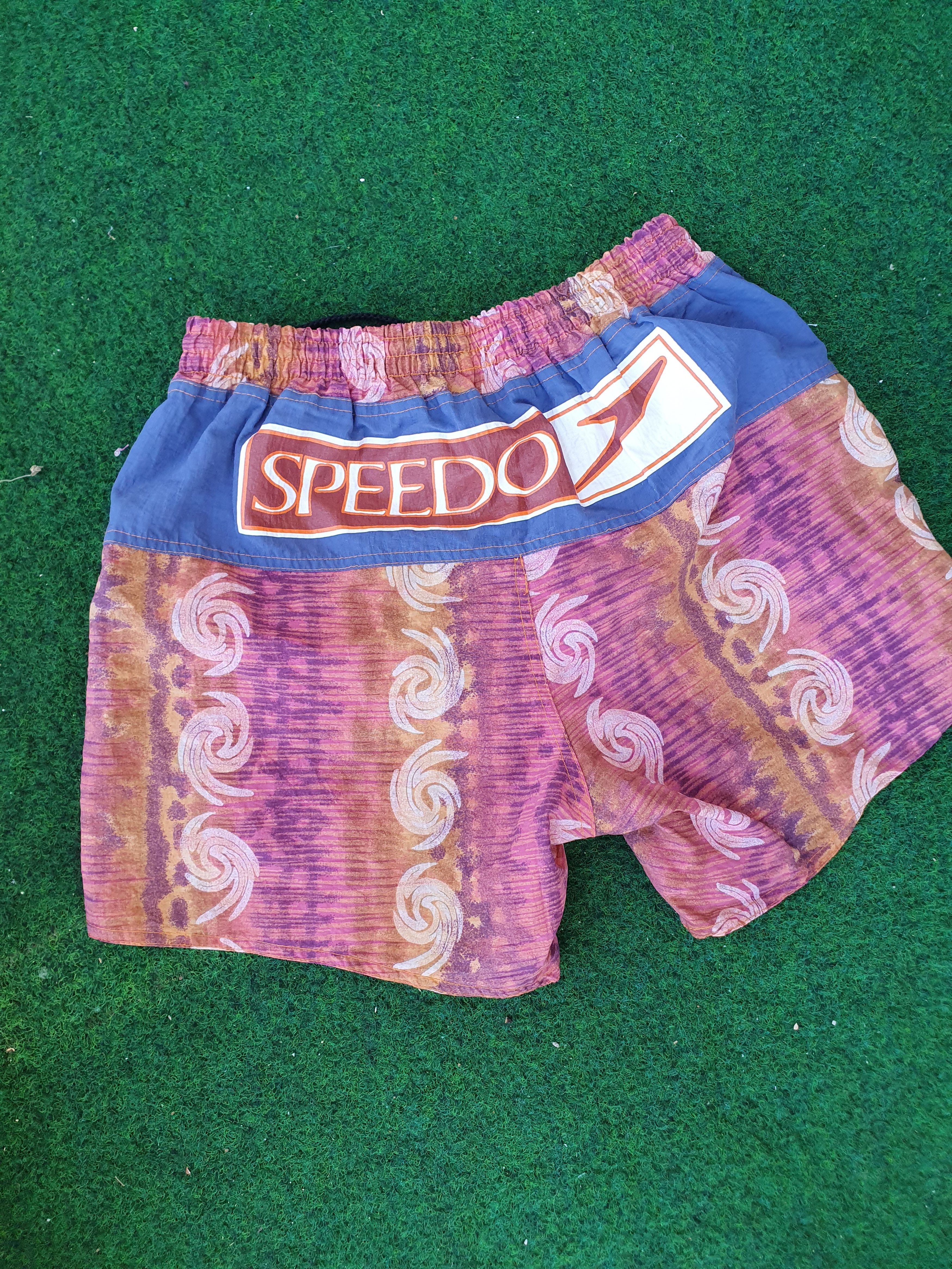Speedo Speedo Spellout Vintage Swim Shorts Trunks Waist 33 cm Size US 30 / EU 46 - 10 Thumbnail