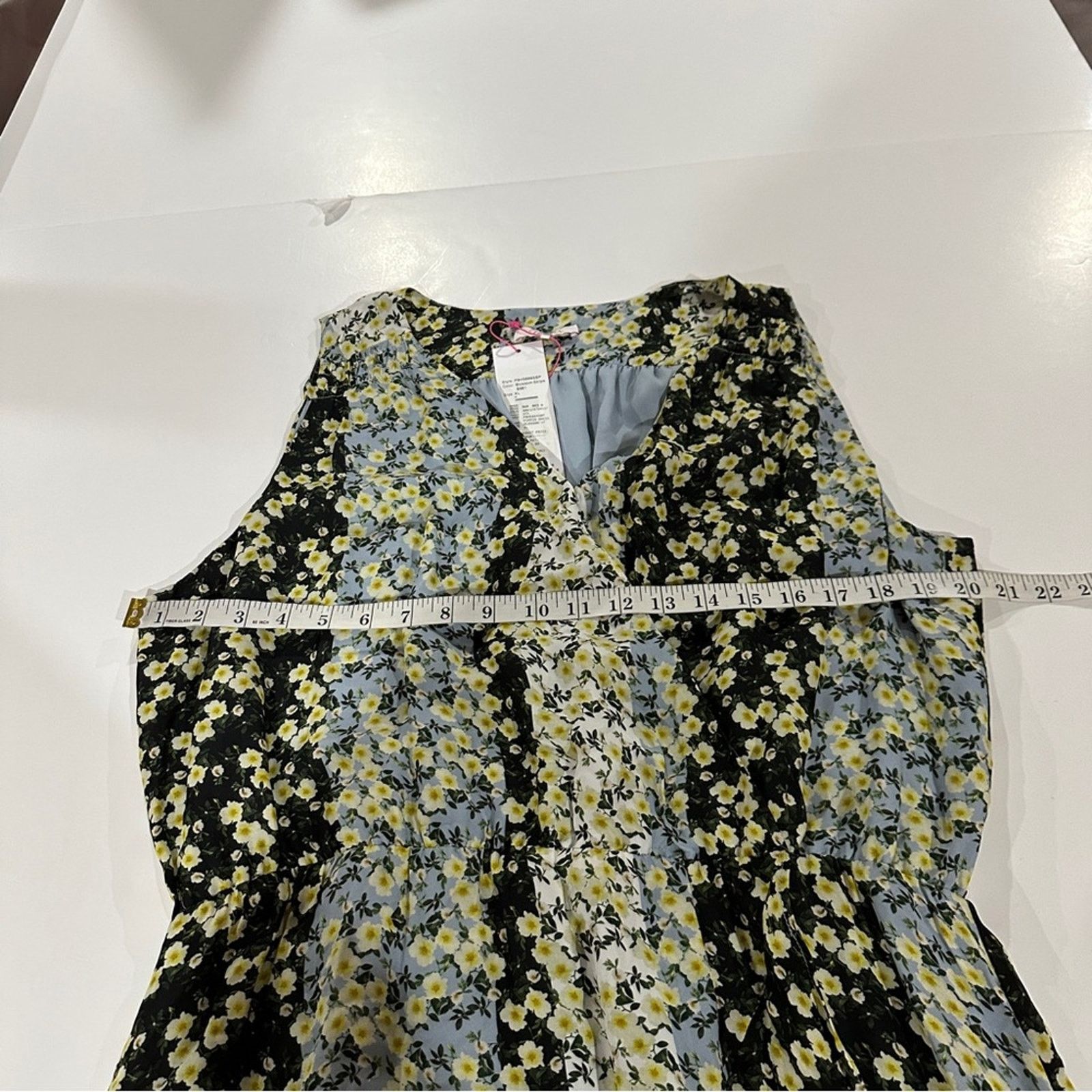 Parker Parker Pippin Asymmetrical Hem Sleeveless Floral Midi Dress Size XL / US 12-14 / IT 48-50 - 10 Thumbnail