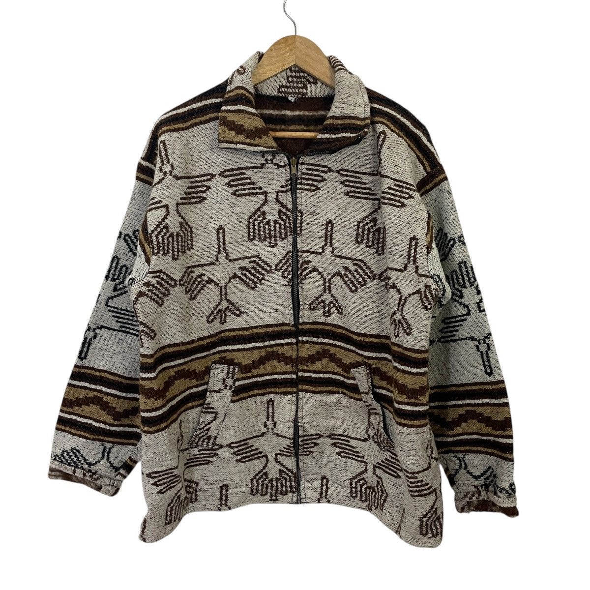Chicos Vintage Japanese Designer Art Jacket Size US L / EU 52-54 / 3 - 1 Thumbnail