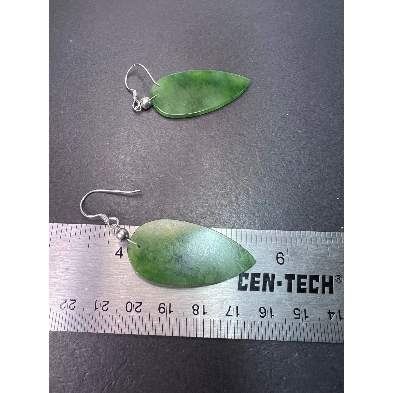 Other Nephrite Jade earrings Size ONE SIZE - 7 Thumbnail
