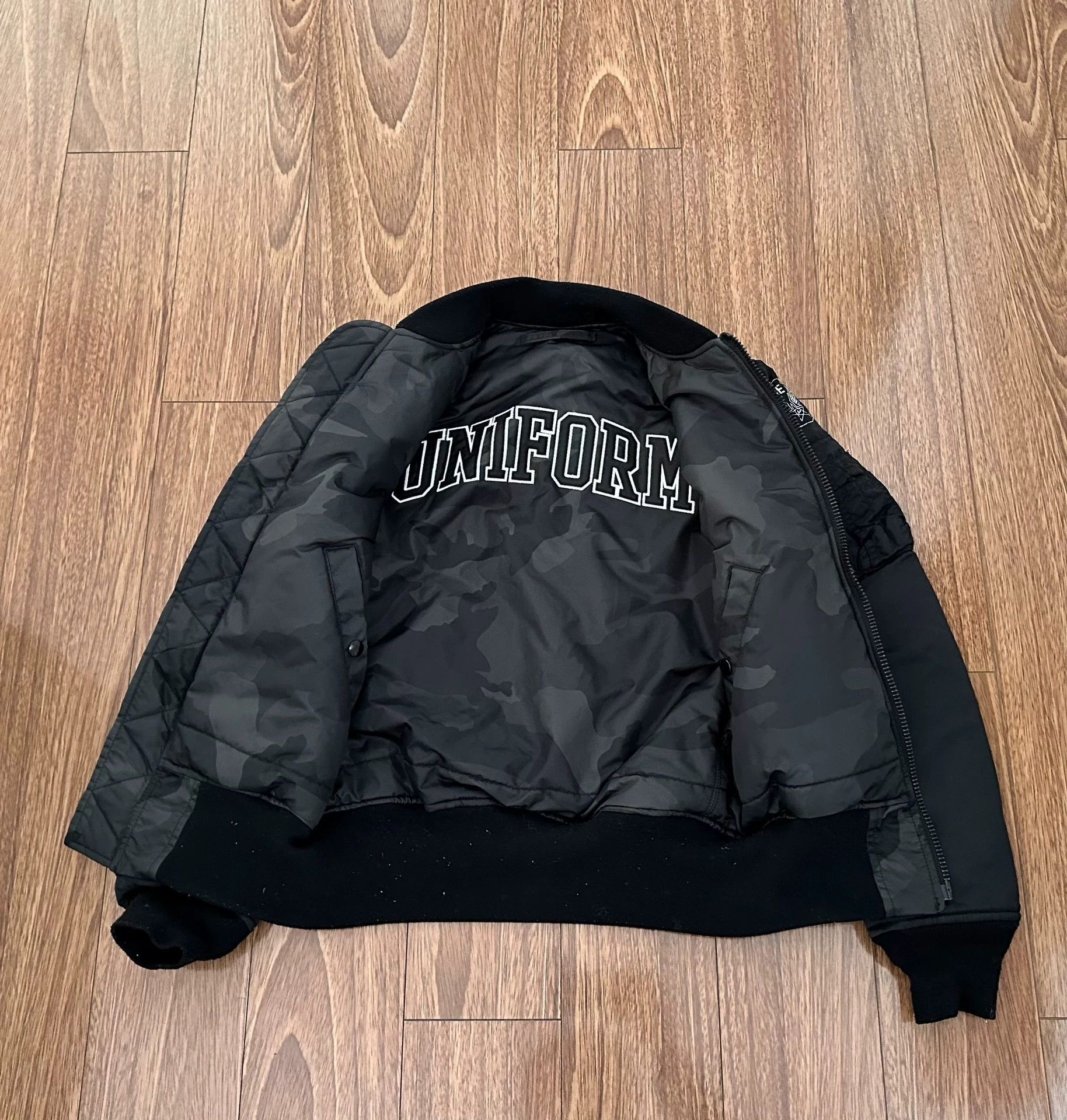Other UNIFORM EXPERIMENT FRAGMENT MA-1 Flag Camo Reversible 1 Size US S / EU 44-46 / 1 - 3 Thumbnail