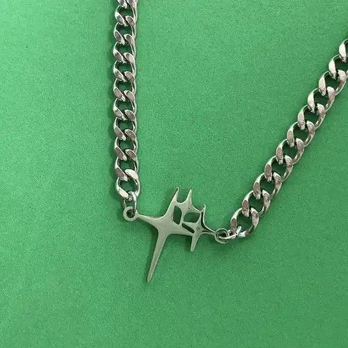 Japanese Brand Titanium Steel Star Pendant Necklace for Men Women Size ONE SIZE - 3 Thumbnail