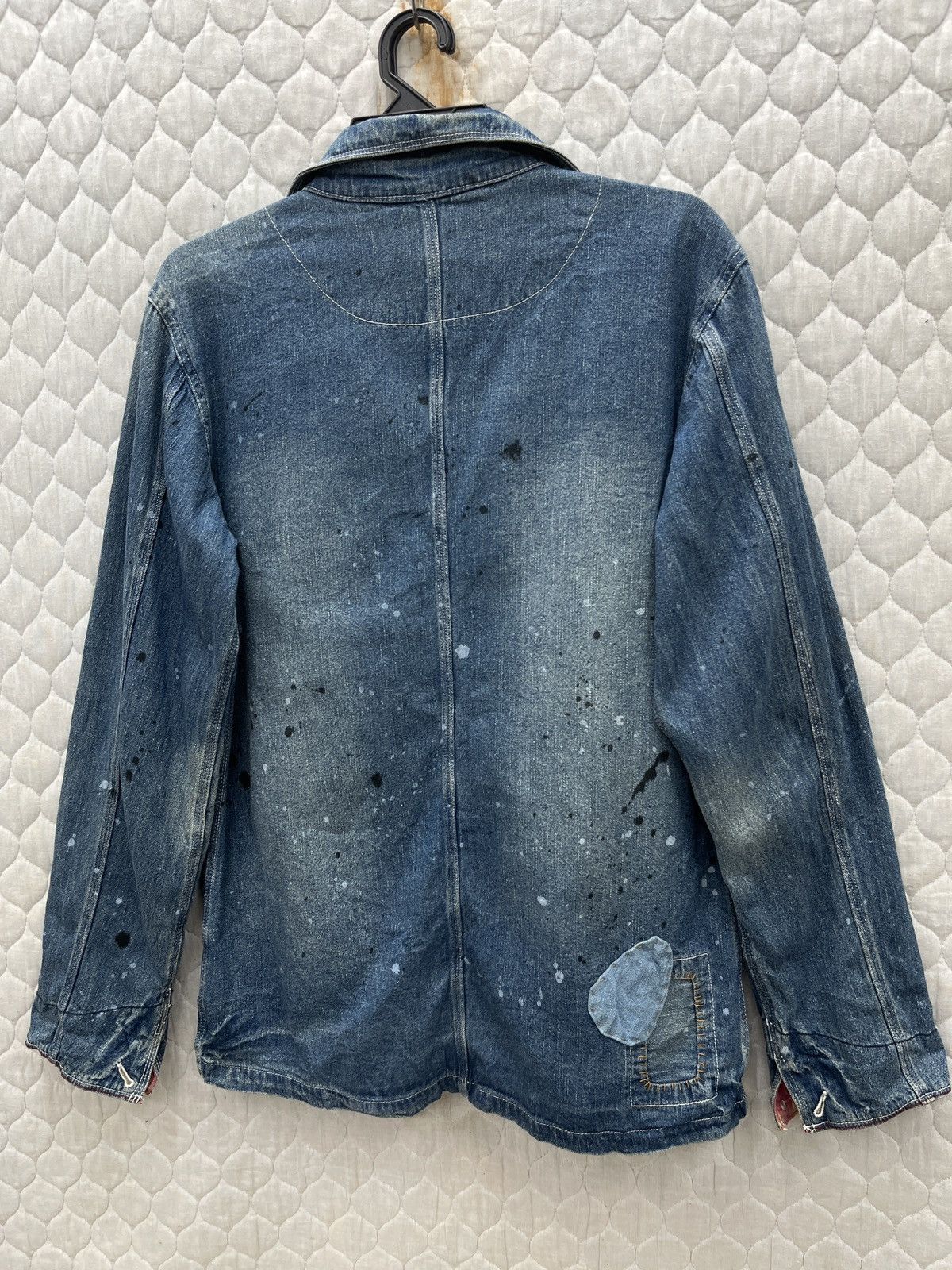 KOJIMA GENES 🔥🔥🔥ARCHIVE M2 SQUARED DENIM CHORE JACKET Size M / US 6-8 / IT 42-44 - 8 Thumbnail