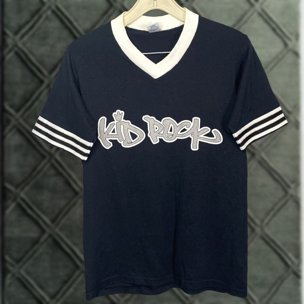 Soffe VINTAGE Soffe Kid Rock Ringer T Shirt USA Womens M Black Music Band Concert 90s Shirts Mens Womens Boys Girls Size M / US 6-8 / IT 42-44 - 1 Thumbnail