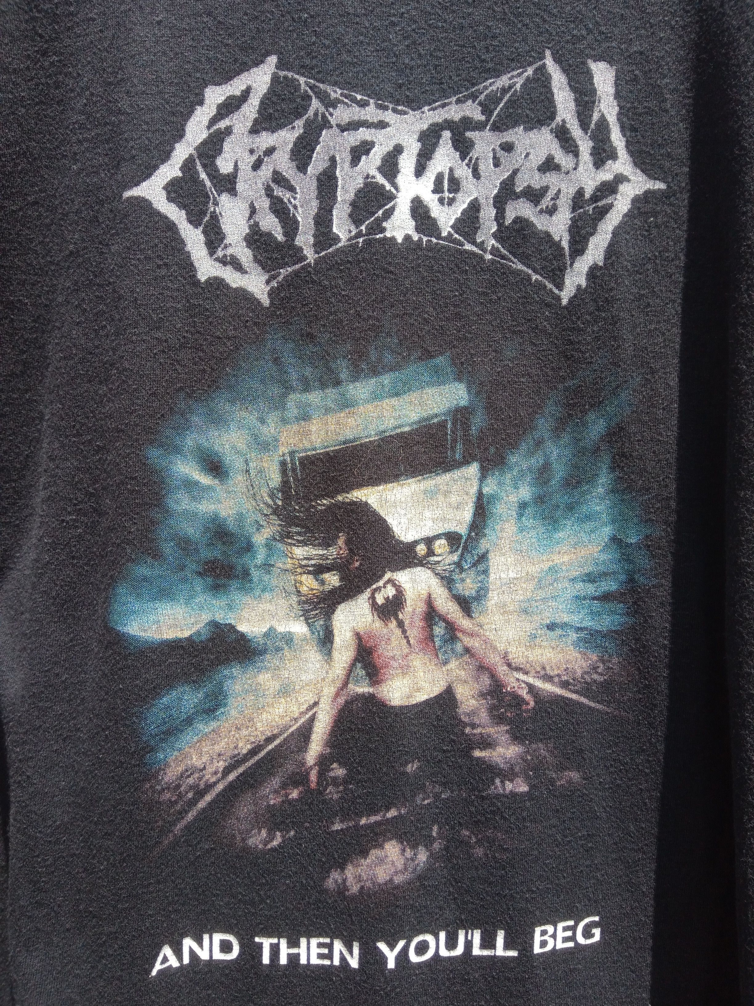 Band Tees × Vintage Vintage OG CRYTOPSY and then you'll beg Size US XL / EU 56 / 4 - 2 Thumbnail
