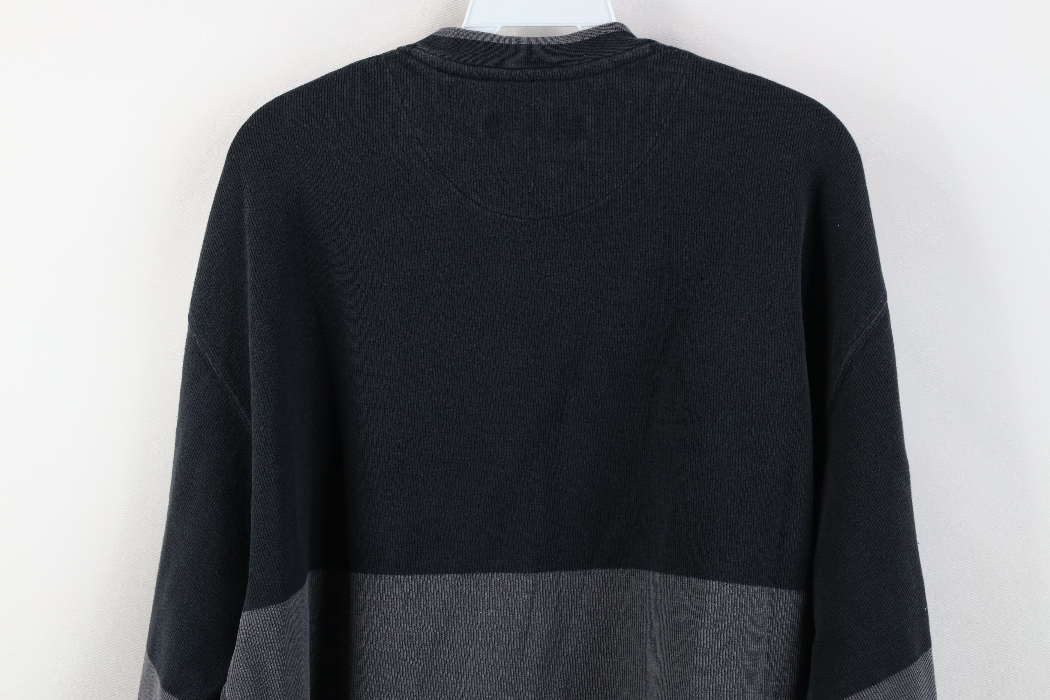 Vintage Vintage 90s Y2K Streetwear Ribbed Knit Long Sleeve T-Shirt Size US XL / EU 56 / 4 - 12 Thumbnail