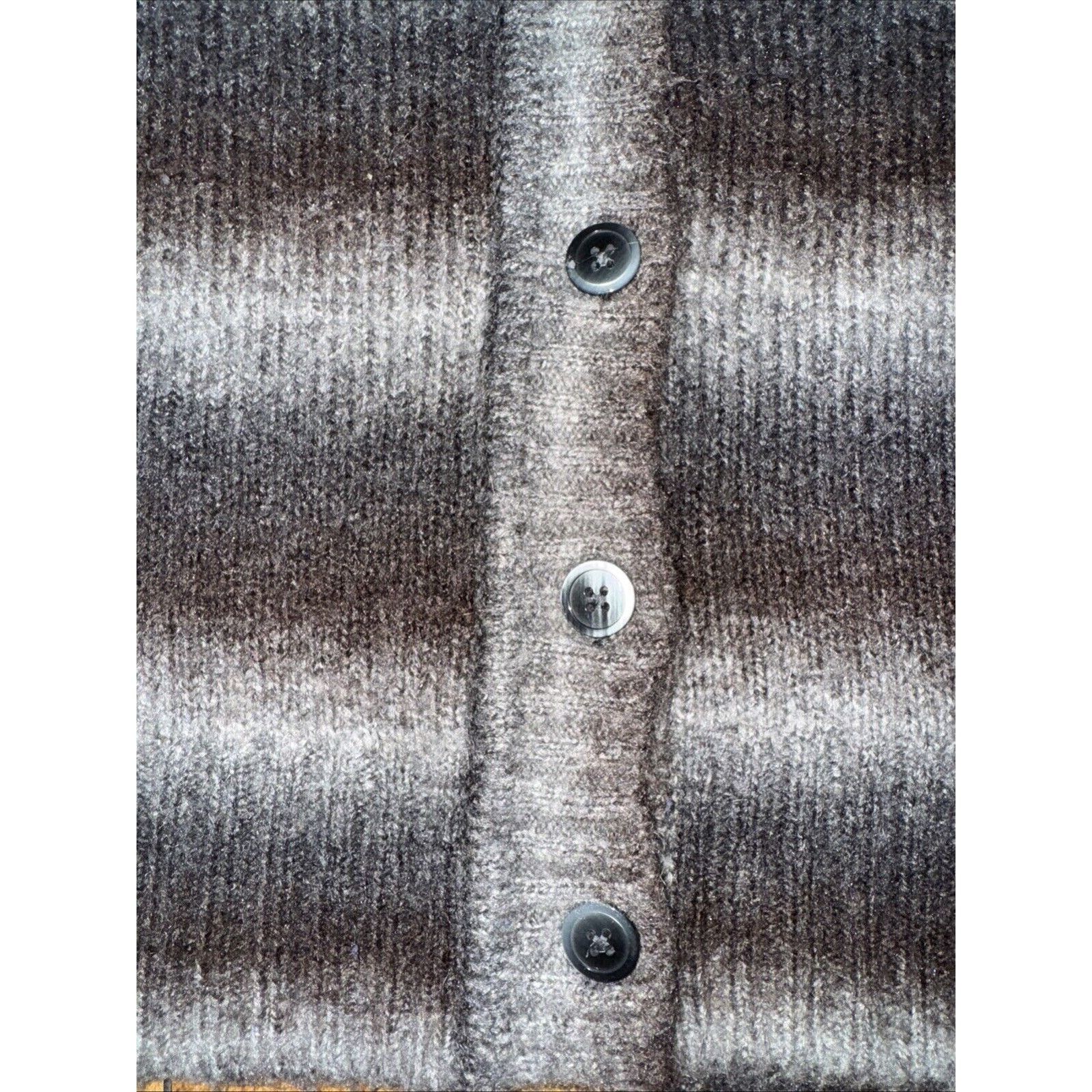 Gap × Vintage GAP Cardigan Sweater Woman’s Medium Mohair Grey Size M / US 6-8 / IT 42-44 - 2 Thumbnail