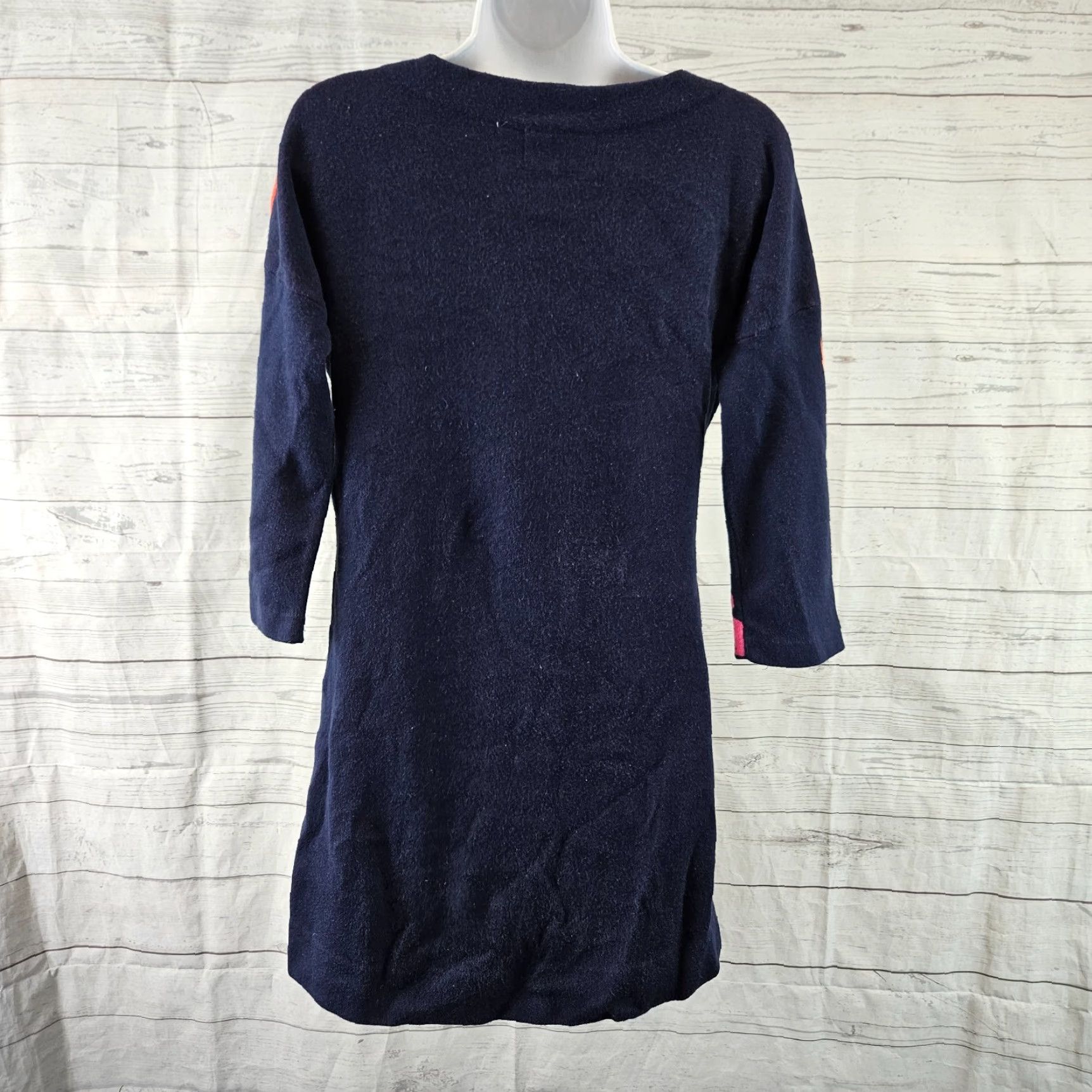 Anthropologie Field Flower Womens Megara Tunic Sweater XS Blue 3/4 Sleeve Clothing Womens Size XS / US 0-2 / IT 36-38 - 4 Thumbnail