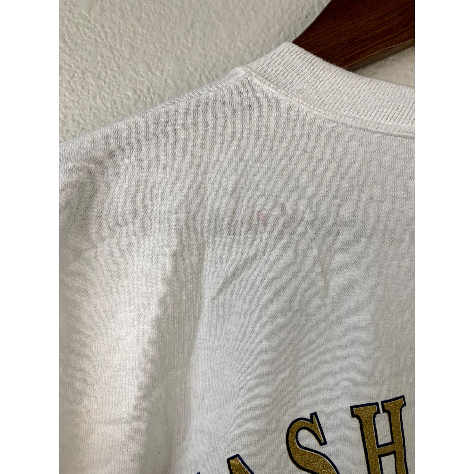 Jerzees Vintage Test Print Shirt Sun Valley Washington White L Tee Size US L / EU 52-54 / 3 - 12 Thumbnail