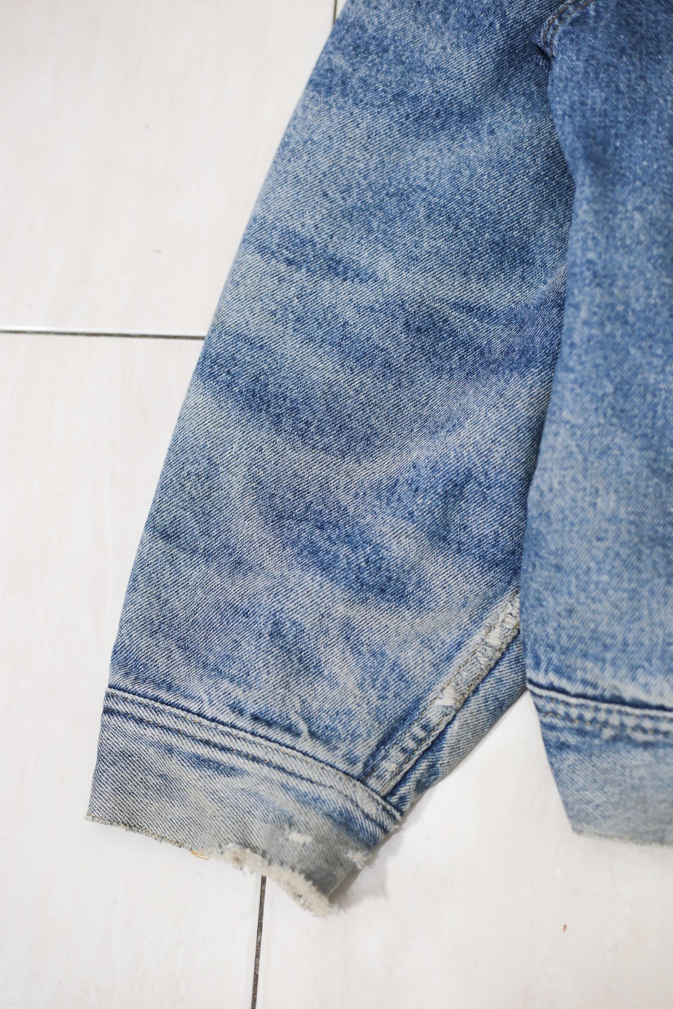 Lee × Vintage 80’s/90's Lee Storm Rider Denim Jacket XXL Size US XXL / EU 58 / 5 - 2 Thumbnail