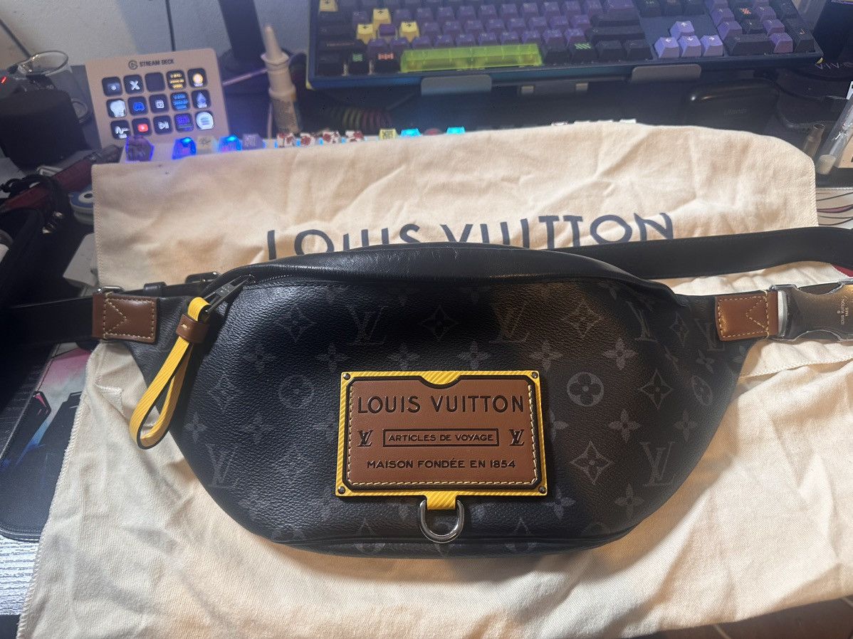 Louis Vuitton LOUIS VUITTON Discovery Monogram Eclipse Gaston Label Size ONE SIZE - 1 Thumbnail