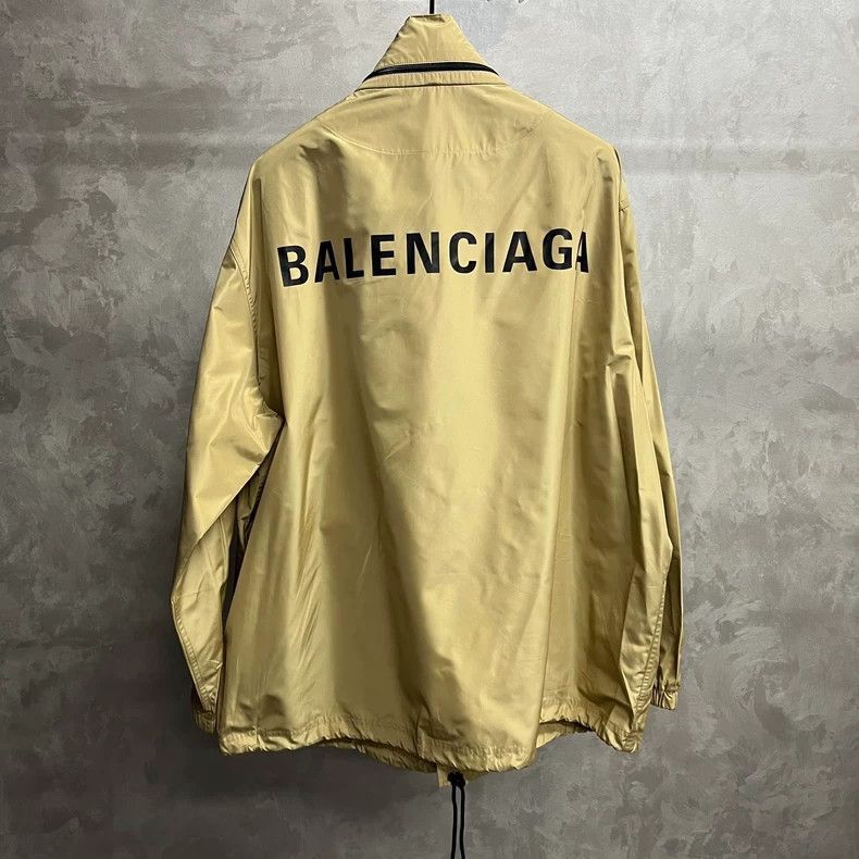 Balenciaga Balenciaga Khaki Logo Jacket-2506 Size US M / EU 48-50 / 2 - 6 Thumbnail