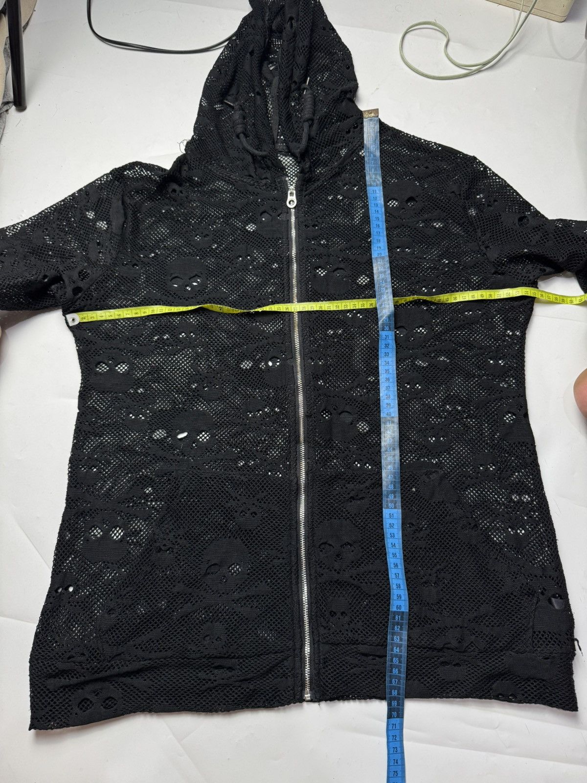 14th Addiction Archived Skulls Net Hoodie Japanese Lgb Styled Size US L / EU 52-54 / 3 - 7 Thumbnail