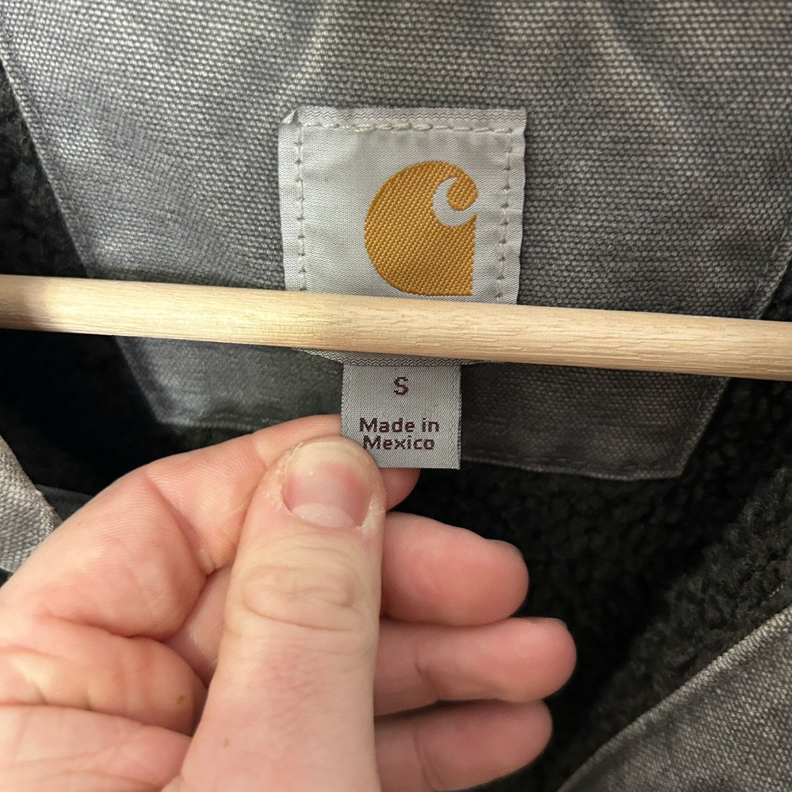 Carhartt Carhartt Sherpa-Lined Bartlett Hooded Jacket “Gravel Grey” Size US S / EU 44-46 / 1 - 15 Thumbnail