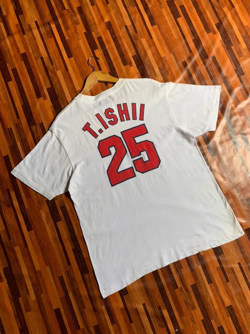 MLB Carp Hiroshima Toyo Carp t.ishii 25 mlb Size US L / EU 52-54 / 3 - 4 Thumbnail