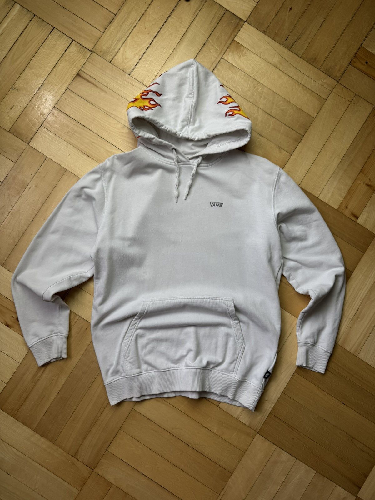 Thrasher Official Vans Off The Wall x Thrasher Magazine Hoodie White Size US S / EU 44-46 / 1 - 2 Thumbnail