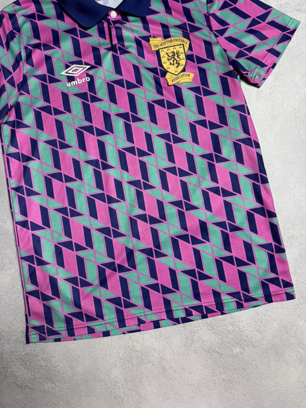 Vintage Scotland 1988 1989 Retro Football Shirt Soccer Jersey Size US S / EU 44-46 / 1 - 4 Thumbnail