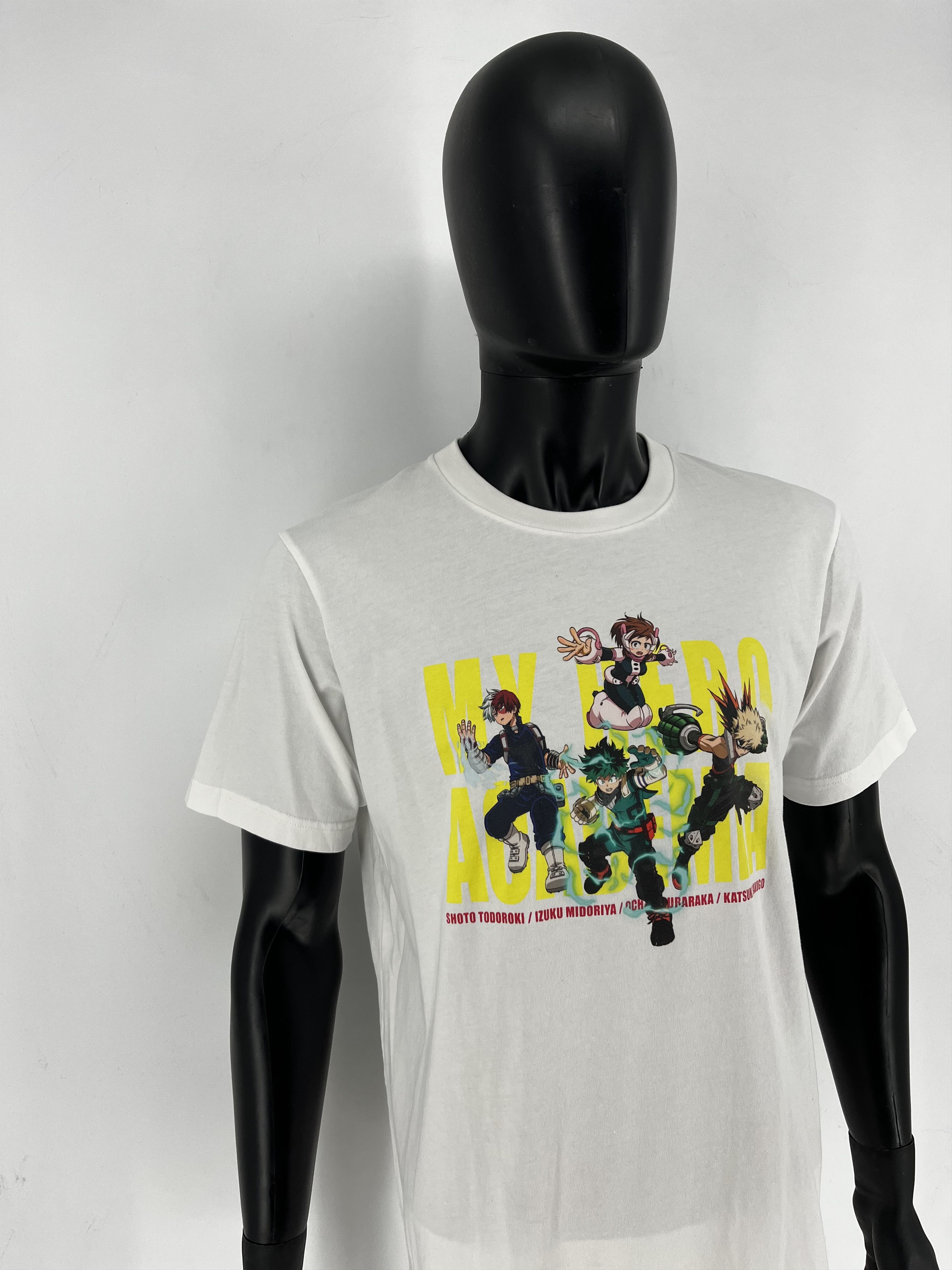 Uniqlo UT Uniqlo My Hero Academia Shirt Adult M White Deku Bakugo Size US M / EU 48-50 / 2 - 4 Thumbnail