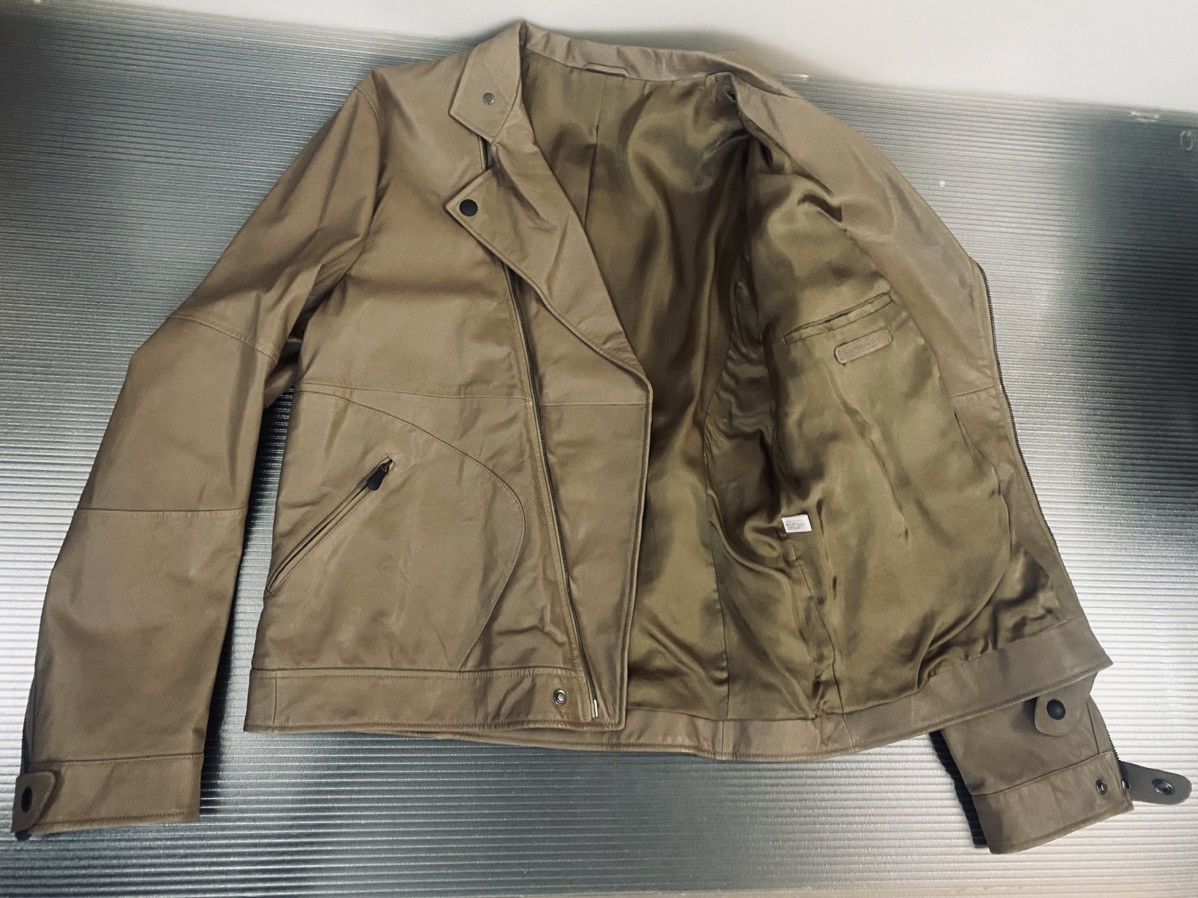 Bottega Veneta Bottega Veneta 🇮🇹 x Tomas Maier leather motorcycle jkt 54 NEW Size US L / EU 52-54 / 3 - 13 Thumbnail