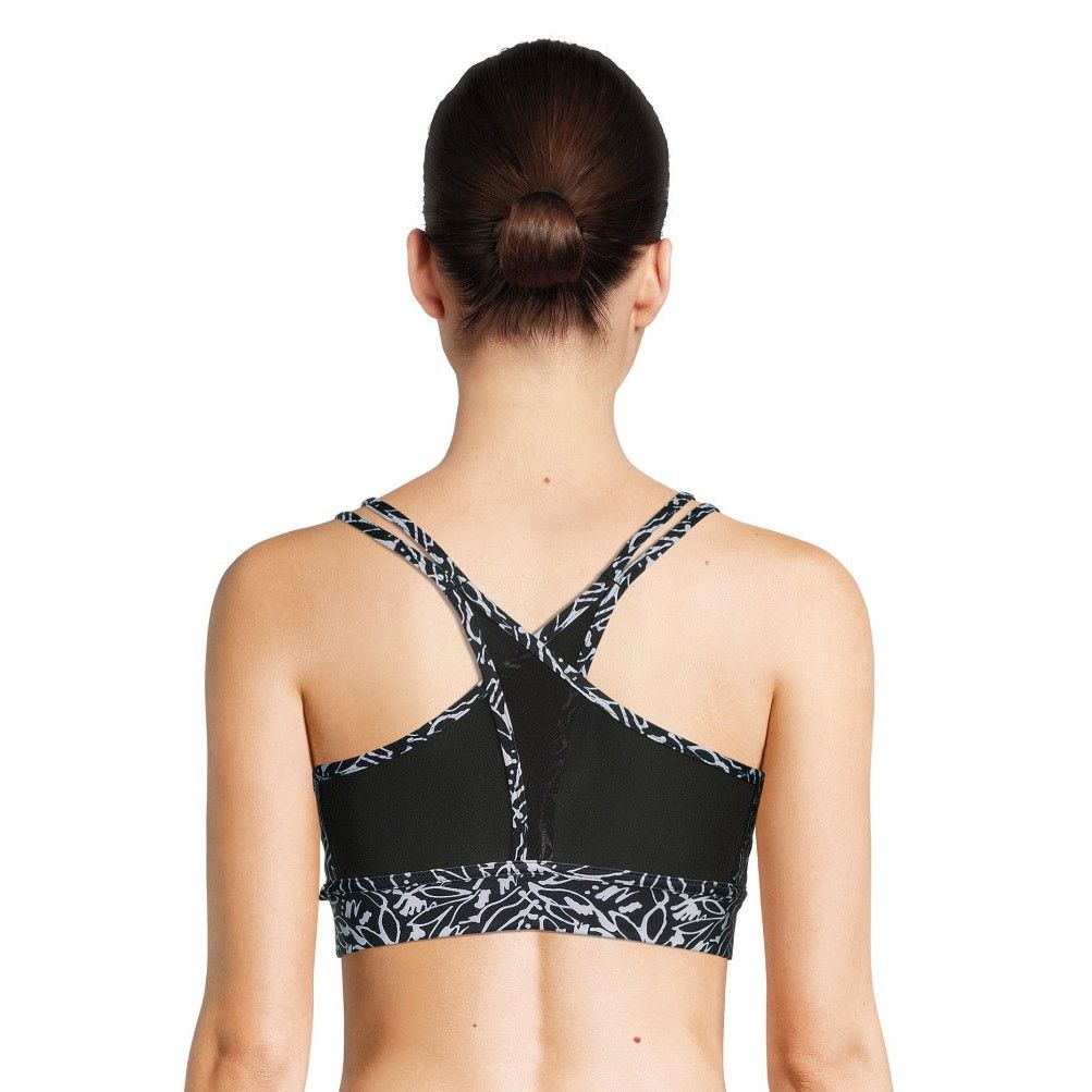 Avia Avia Crisscross Mesh Back Sports Bra Flower Print Low Impact Size S / US 4 / IT 40 - 2 Thumbnail