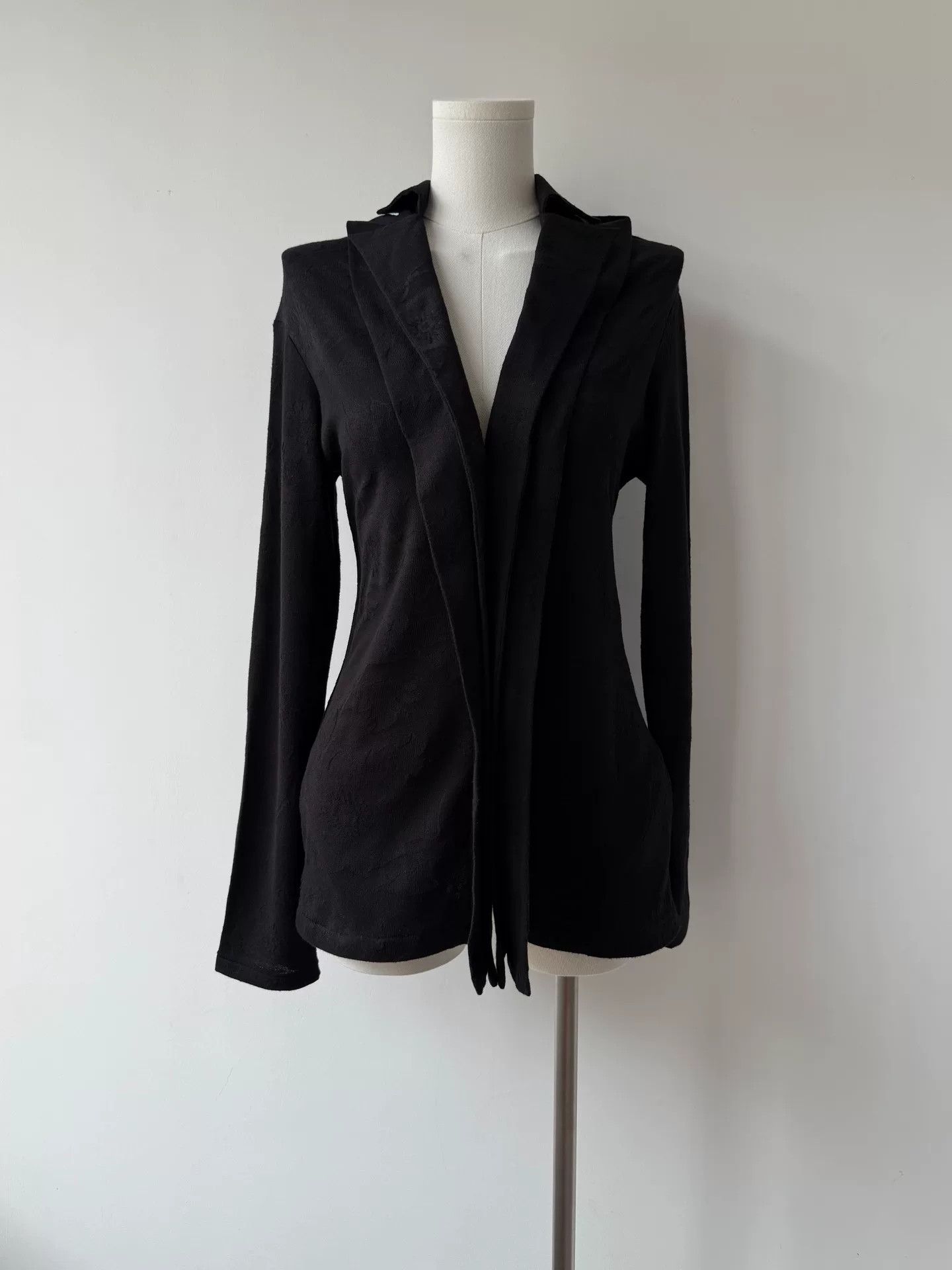 Yohji Yamamoto Yohji Yamamoto Unique Open Cardigan Jacket Size US M / EU 48-50 / 2 - 1 Thumbnail