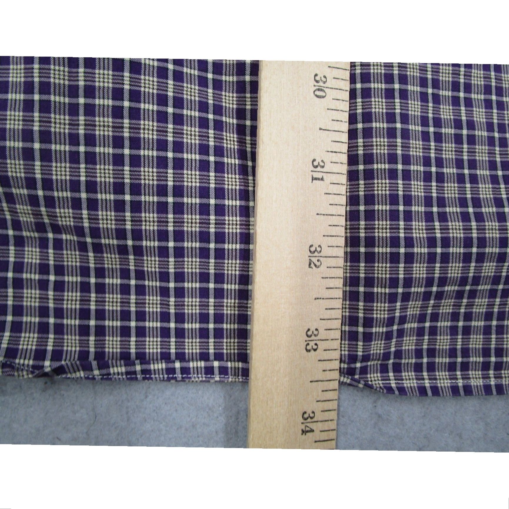 Ralph Lauren Ralph Lauren Button-Down Shirt Mens Big & Tall Purple Check Cotton Classic Fit Size US XXL / EU 58 / 5 - 7 Thumbnail