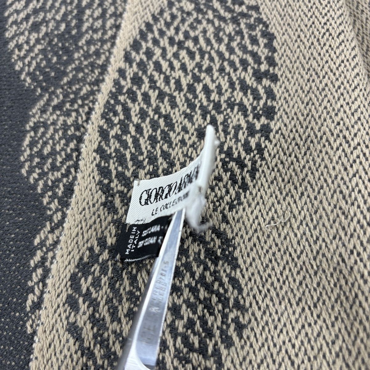 Giorgio Armani × Vintage Giorgio Armani Scarf # D795 # Muffler # Neckwear Size ONE SIZE - 3 Thumbnail