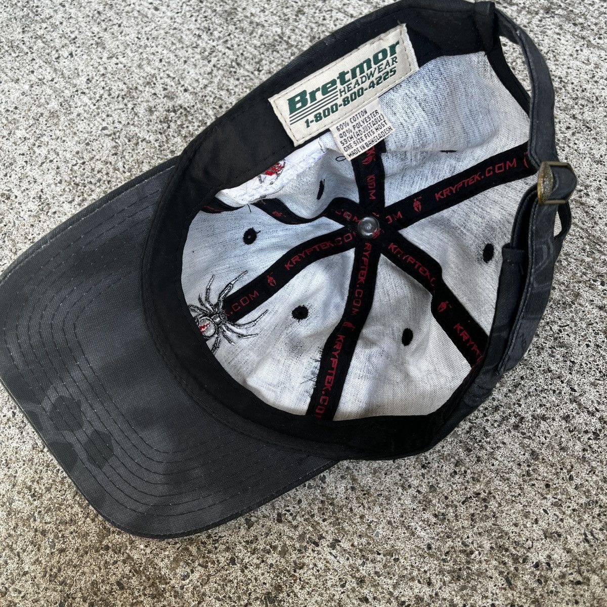 Vintage Vintage Black Window Petite Paint Hat 90’s Y2K Size ONE SIZE - 6 Thumbnail