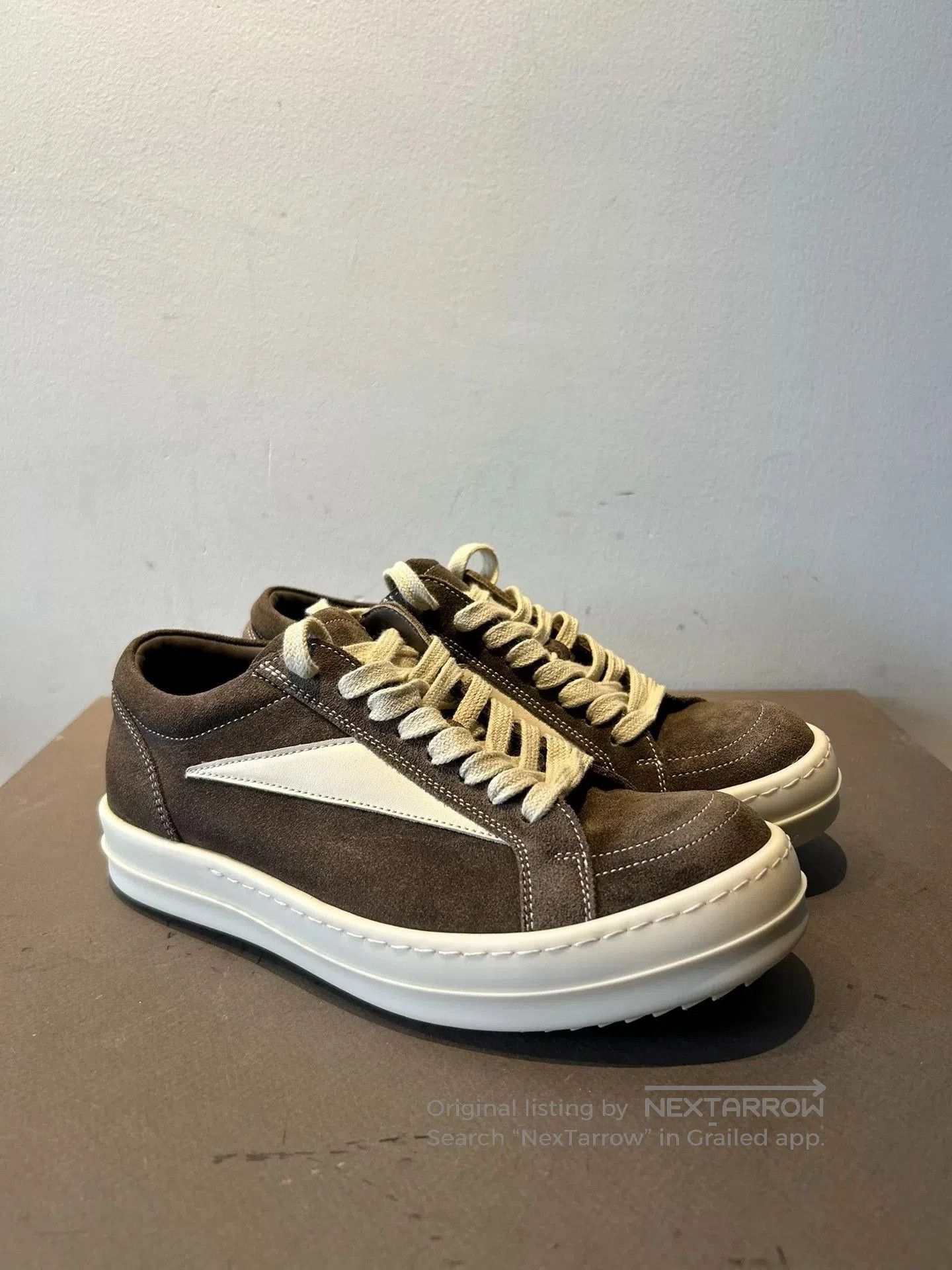 Rick Owens Rick Owens Brown Suede Size 36. Size US 5 / IT 35 - 3 Thumbnail